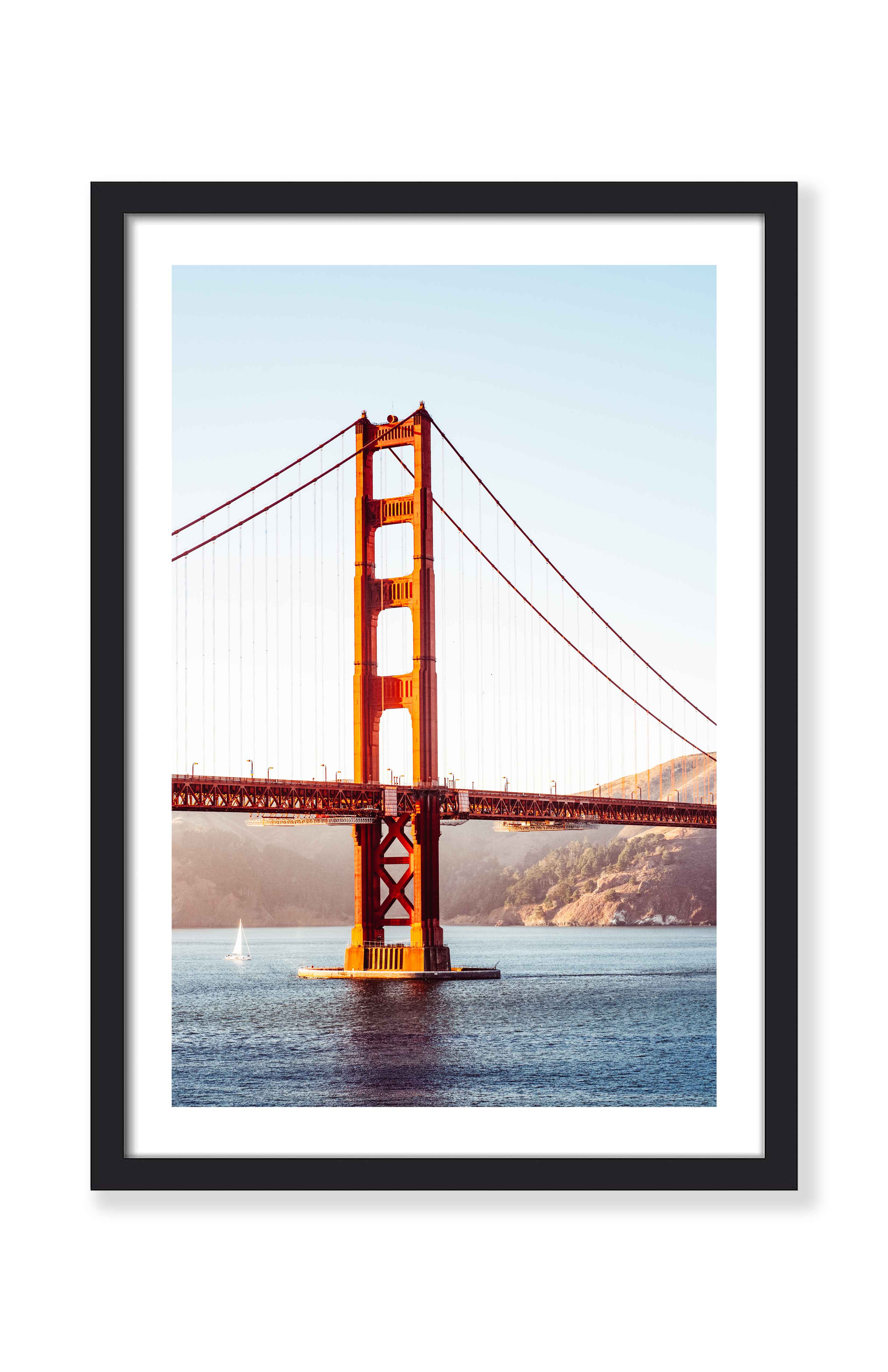 SAILING UNDER THE BRIDGE PRINT