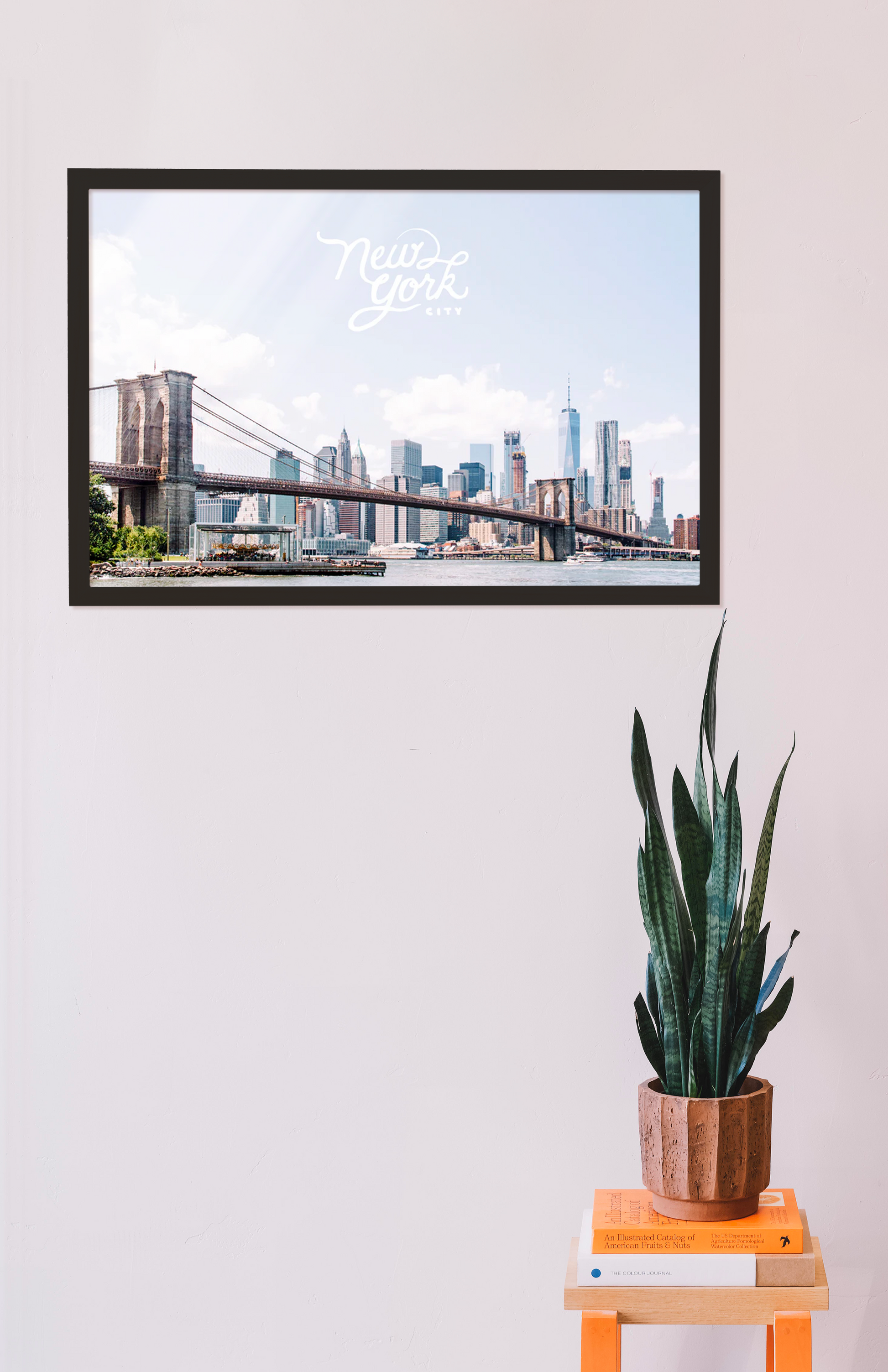 NEW YORK CITY SKYLINE PANORAMA PRINT