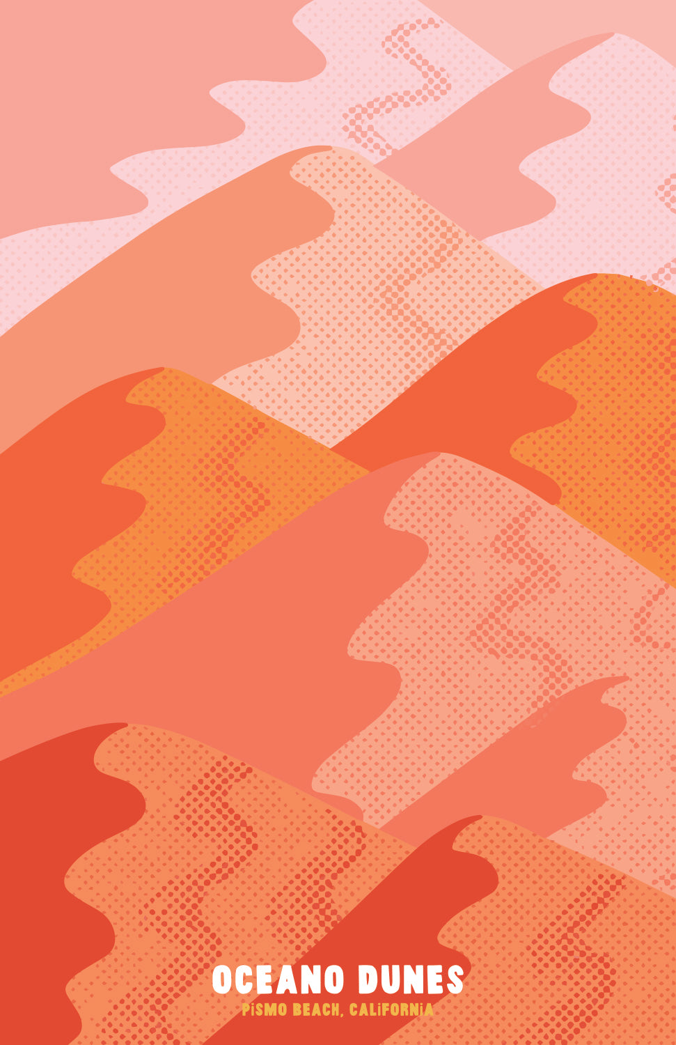 OCEANO DUNES PRINT