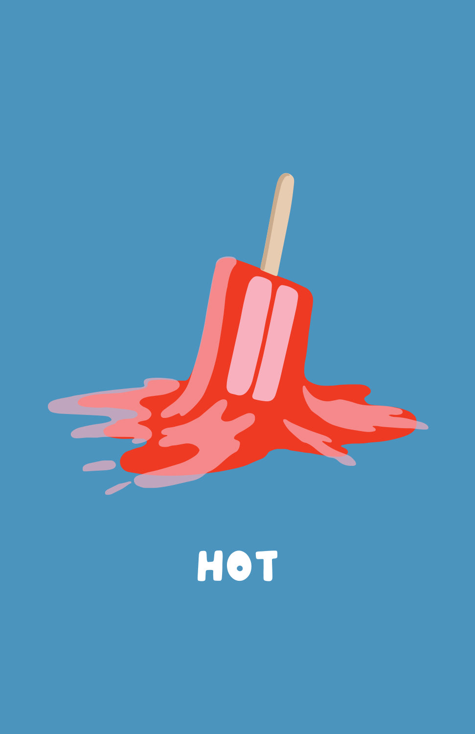 MELTING POPSICLE PRINT