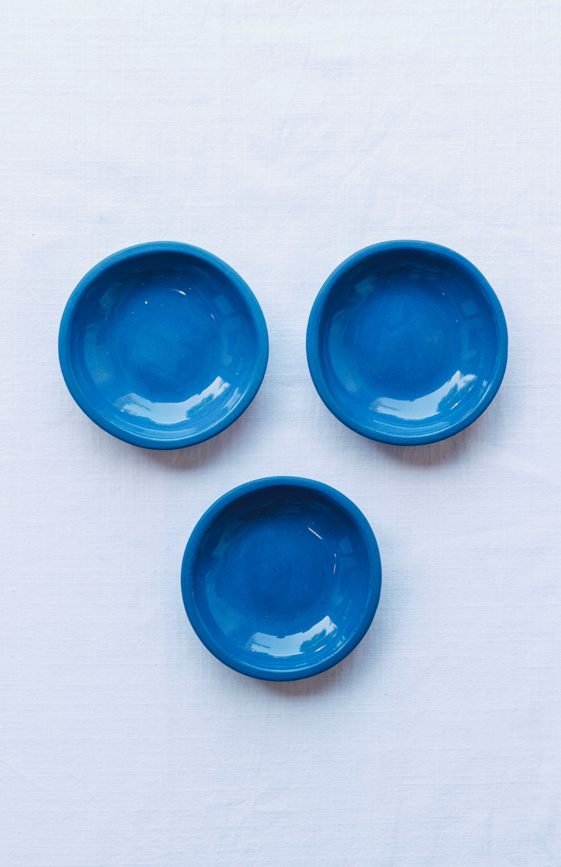 MINI CERAMIC DISH IN BLUE