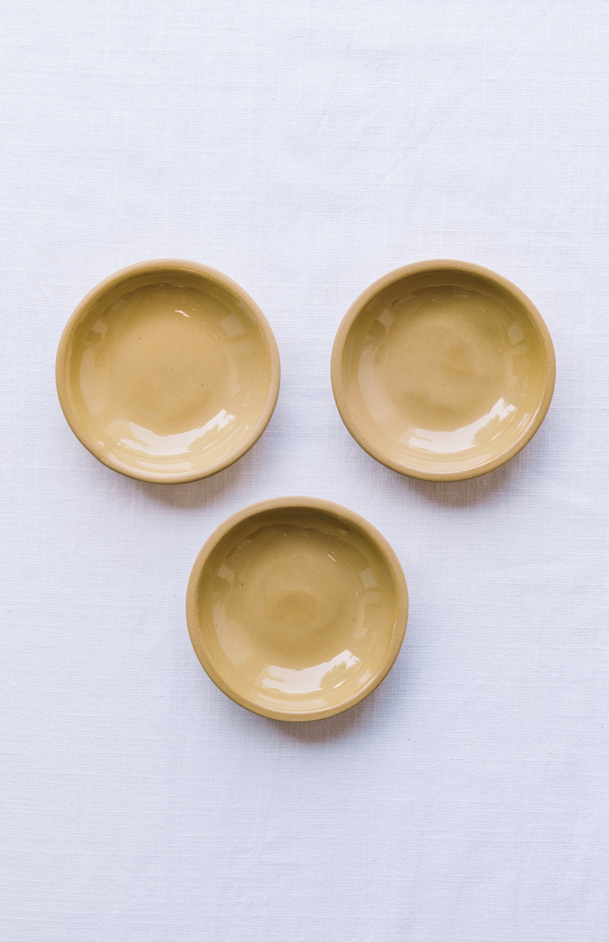 MINI CERAMIC DISH IN YELLOW