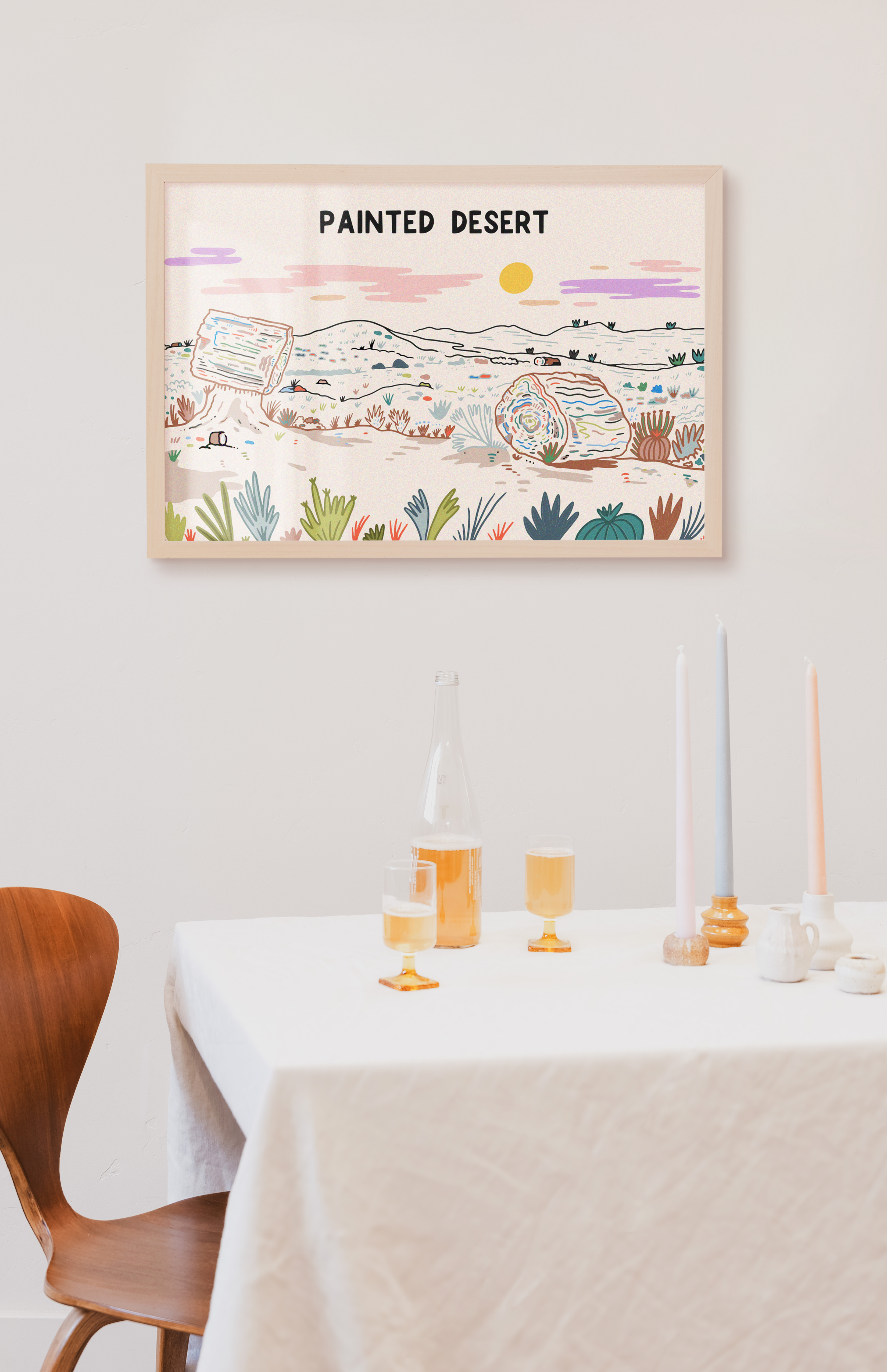 PAINTED DESERT PRINT