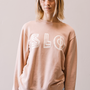 SLO SWEATSHIRT IN BLUSH