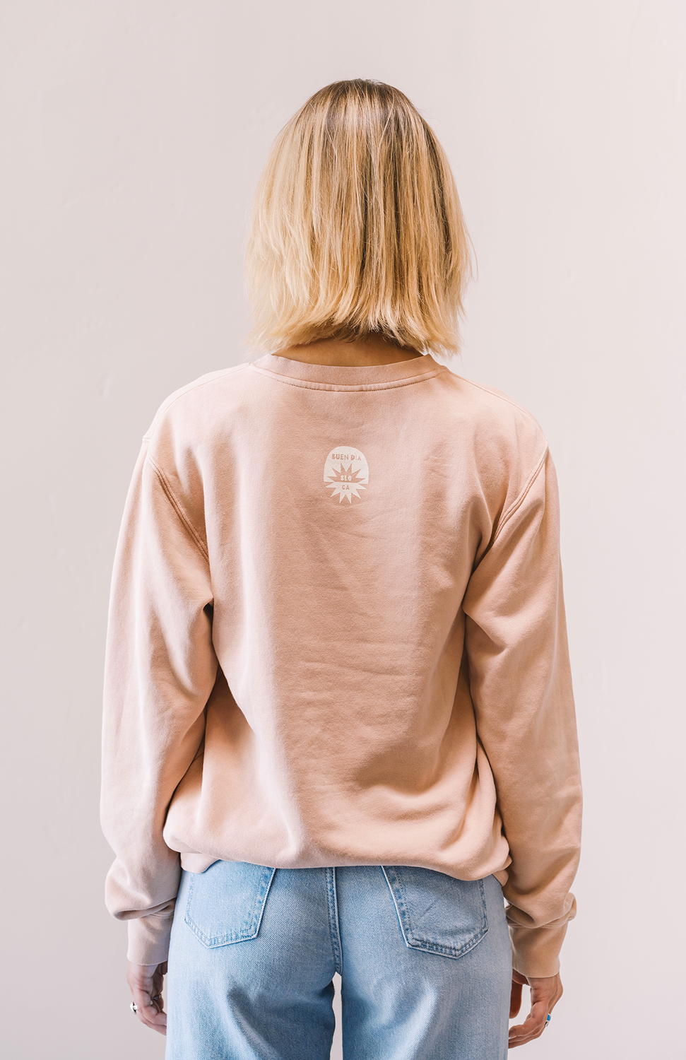 SLO SWEATSHIRT IN BLUSH