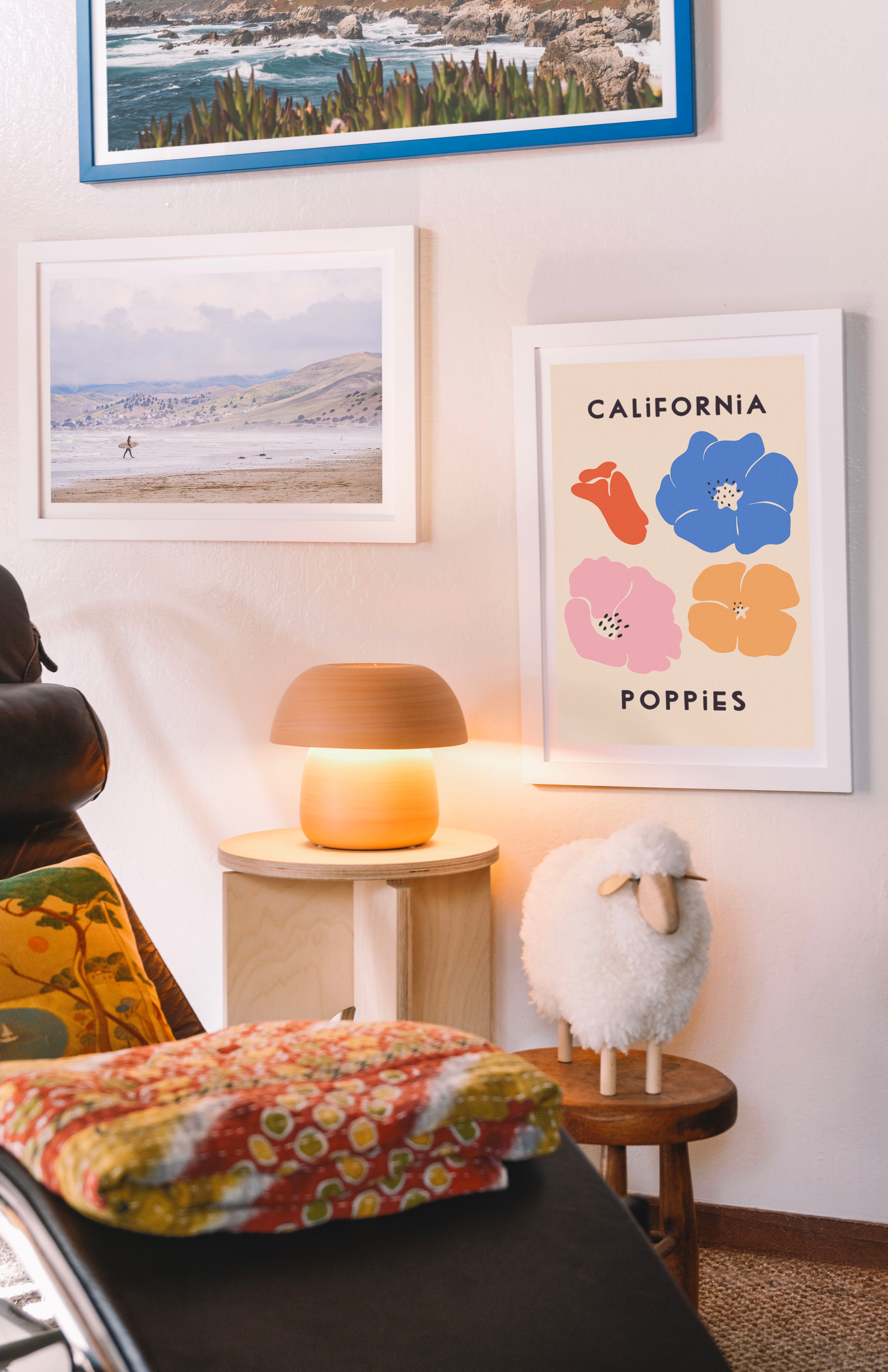 CALIFORNIA POPPIES PRINT