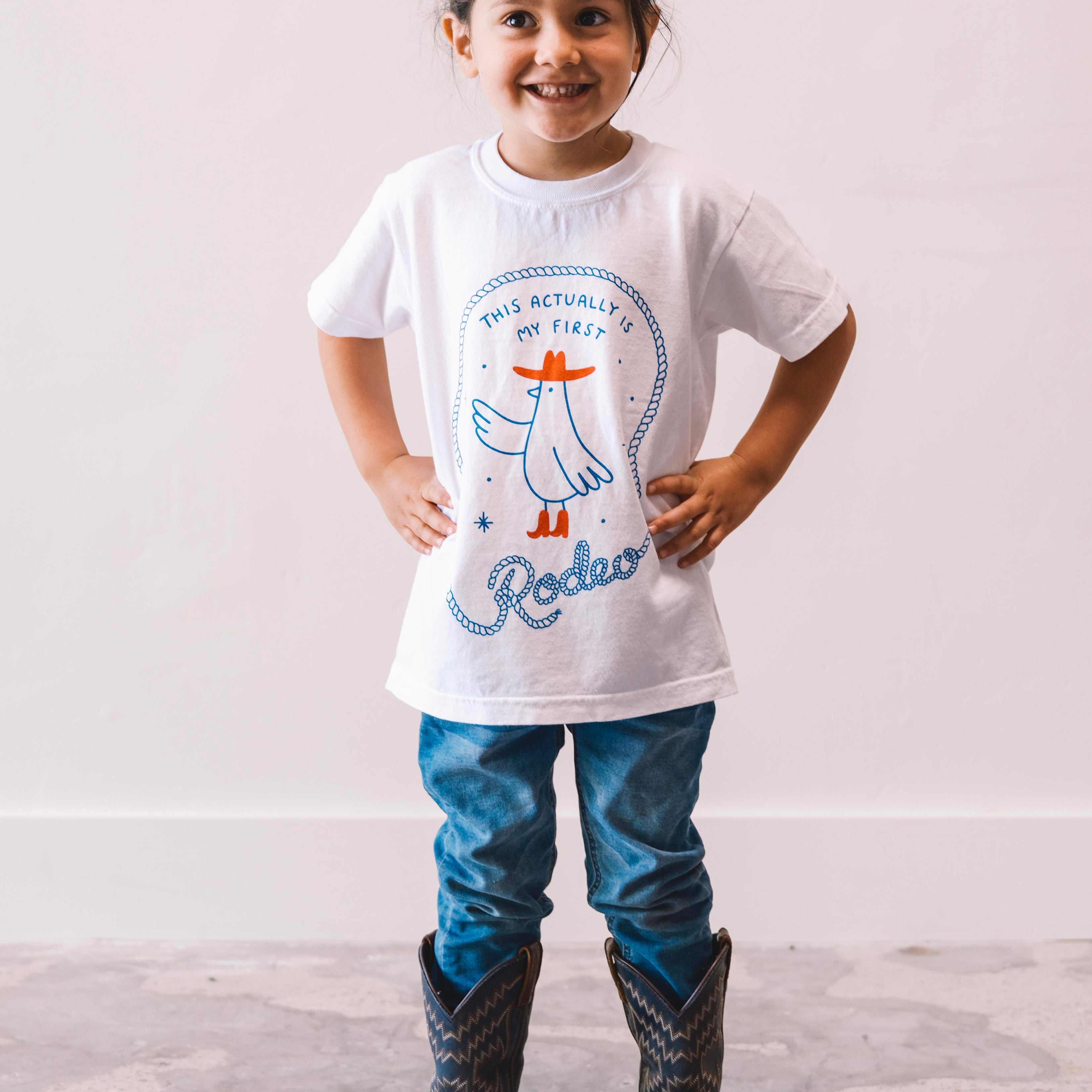MY FIRST RODEO BABY TEE
