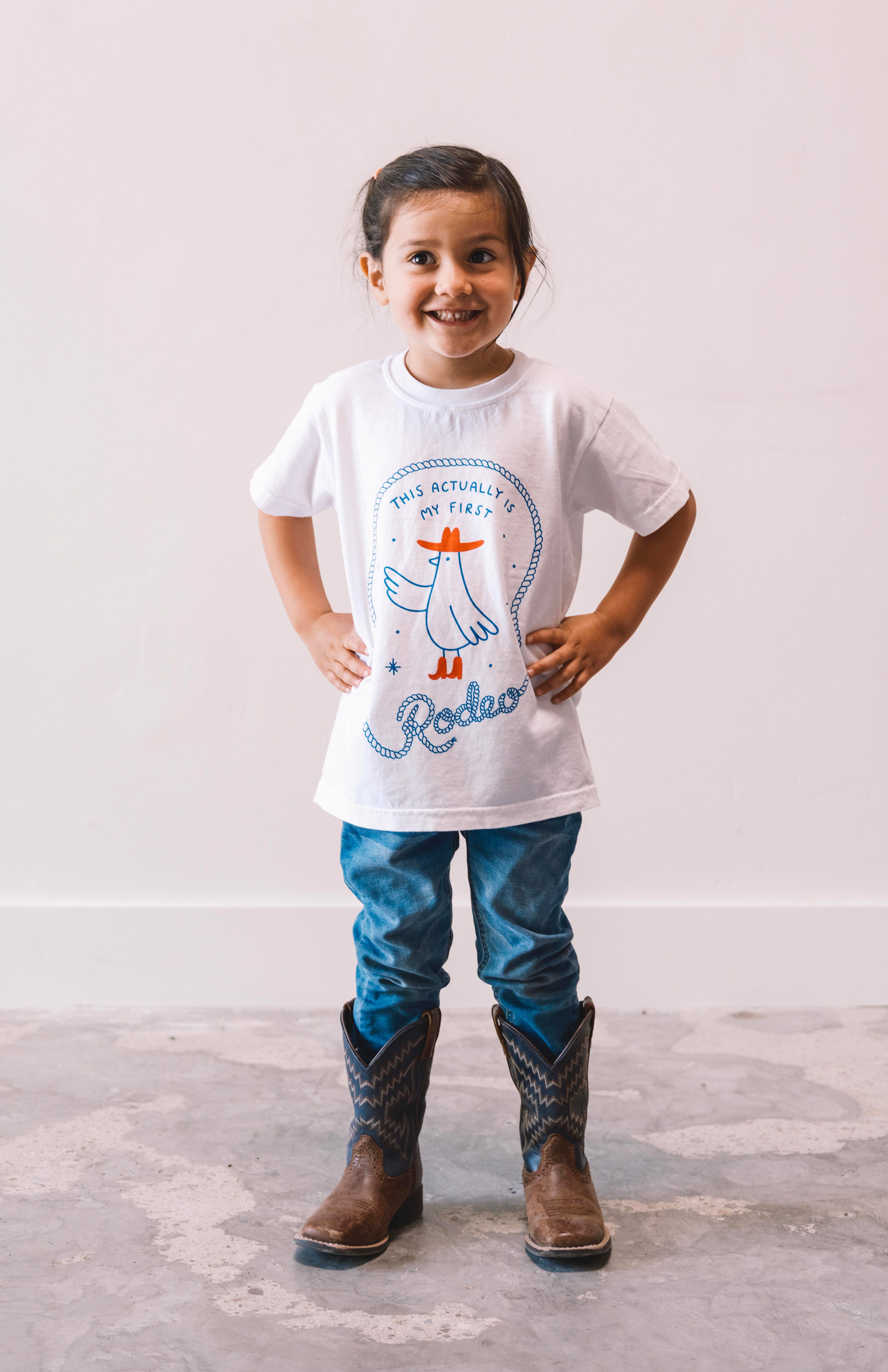 MY FIRST RODEO BABY TEE