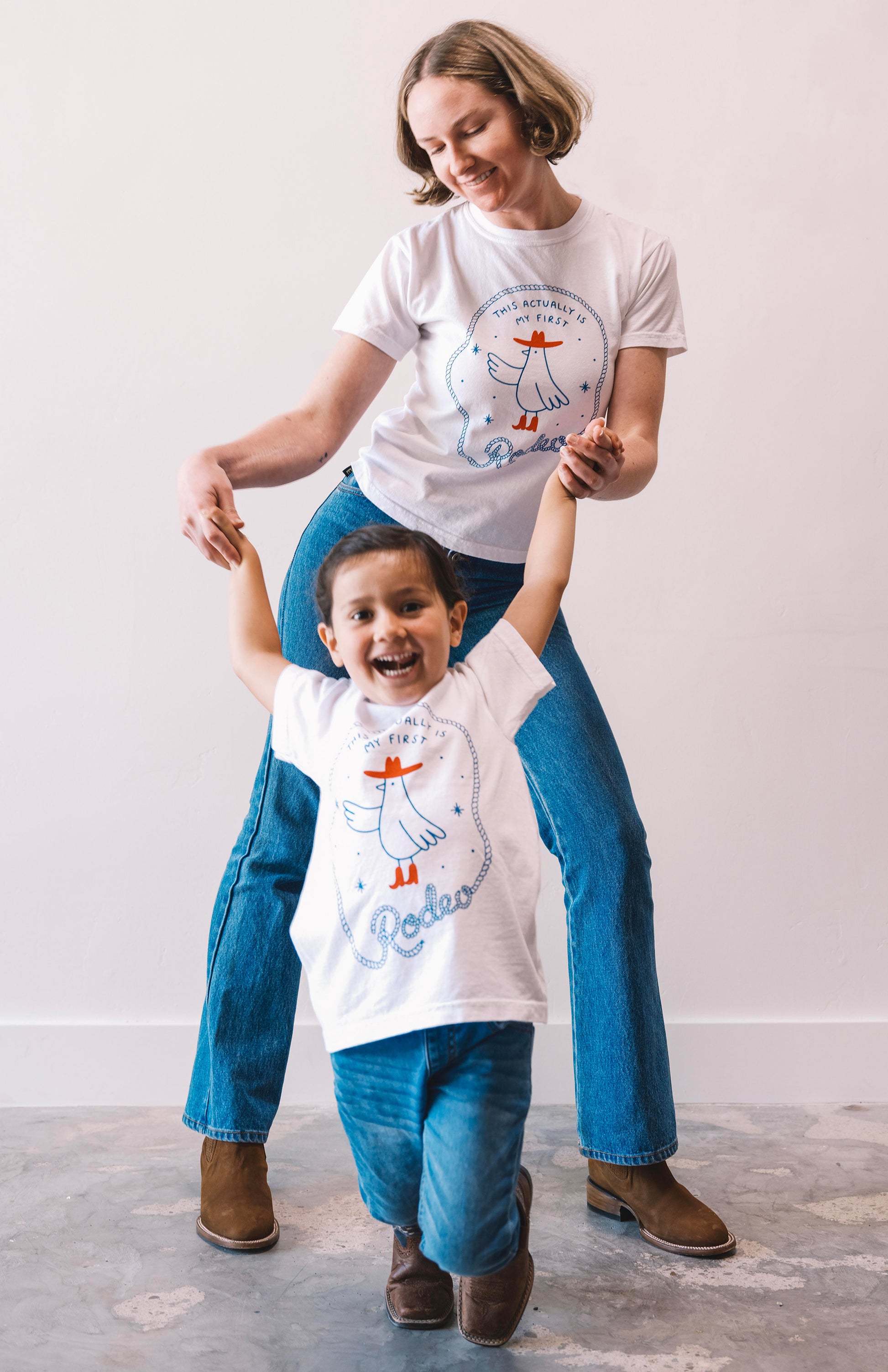 MY FIRST RODEO BABY TEE