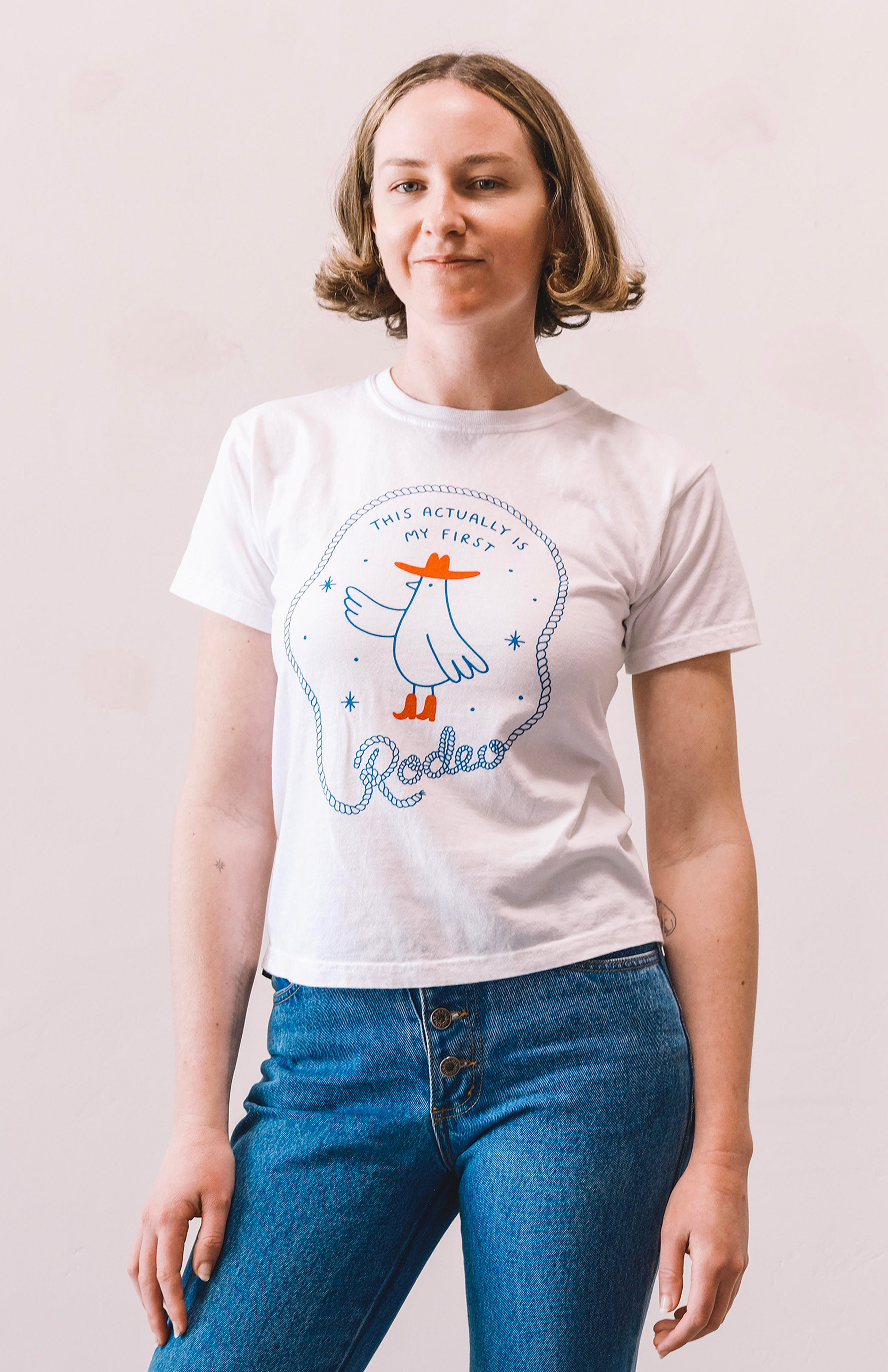 MY FIRST RODEO BABY TEE