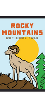 ROCKY MOUNTAINS NATIONAL PARK PRINT