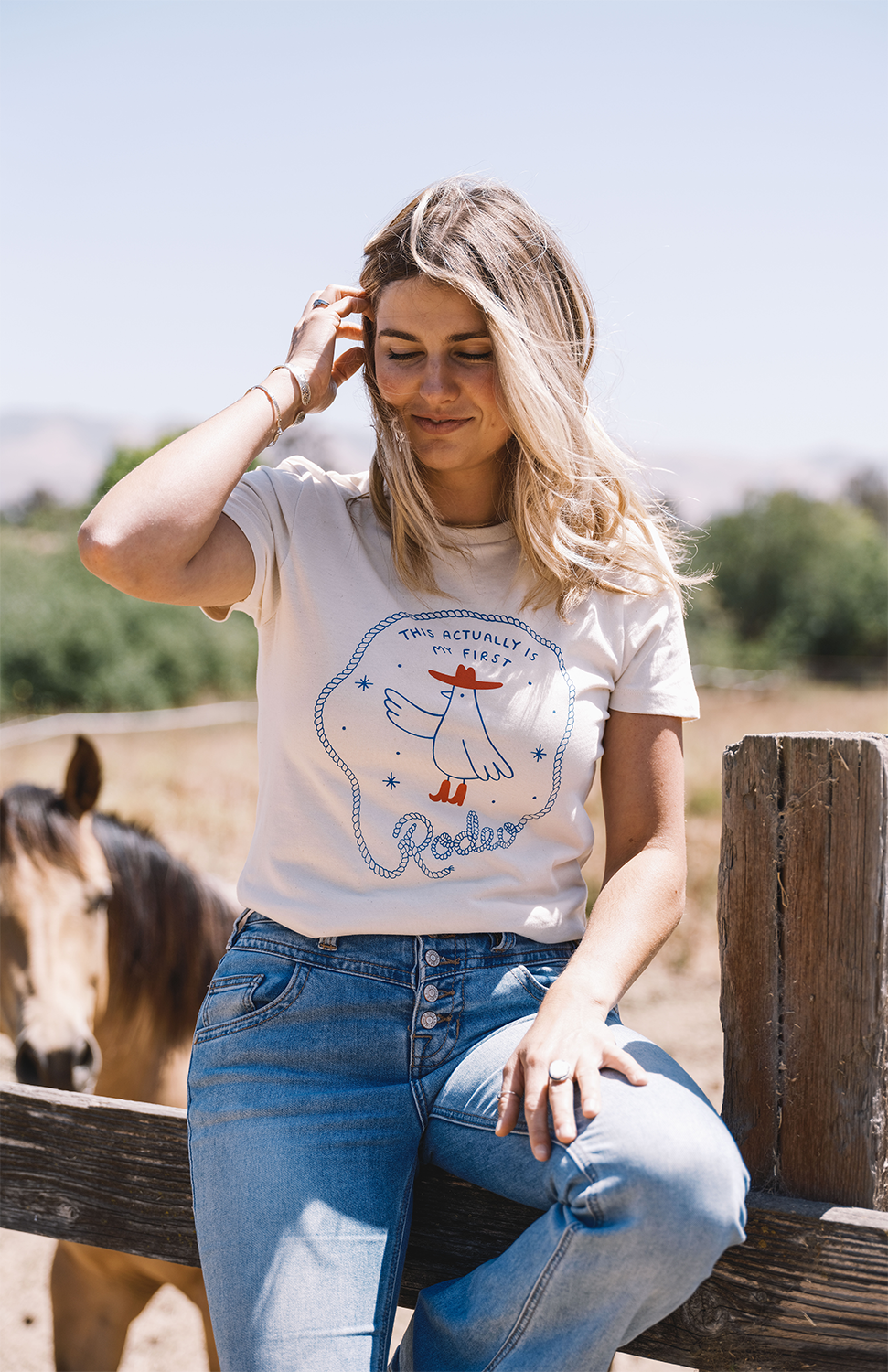 MY FIRST RODEO T-SHIRT