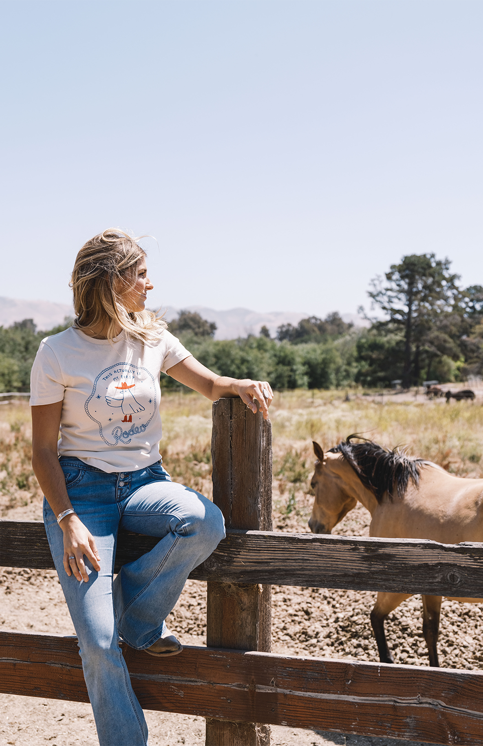 MY FIRST RODEO T-SHIRT