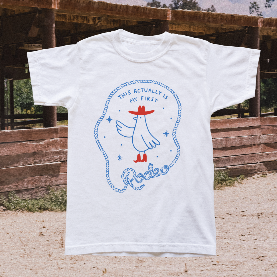 MY FIRST RODEO BABY TEE