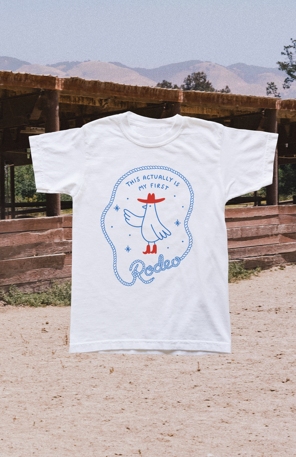 MY FIRST RODEO BABY TEE