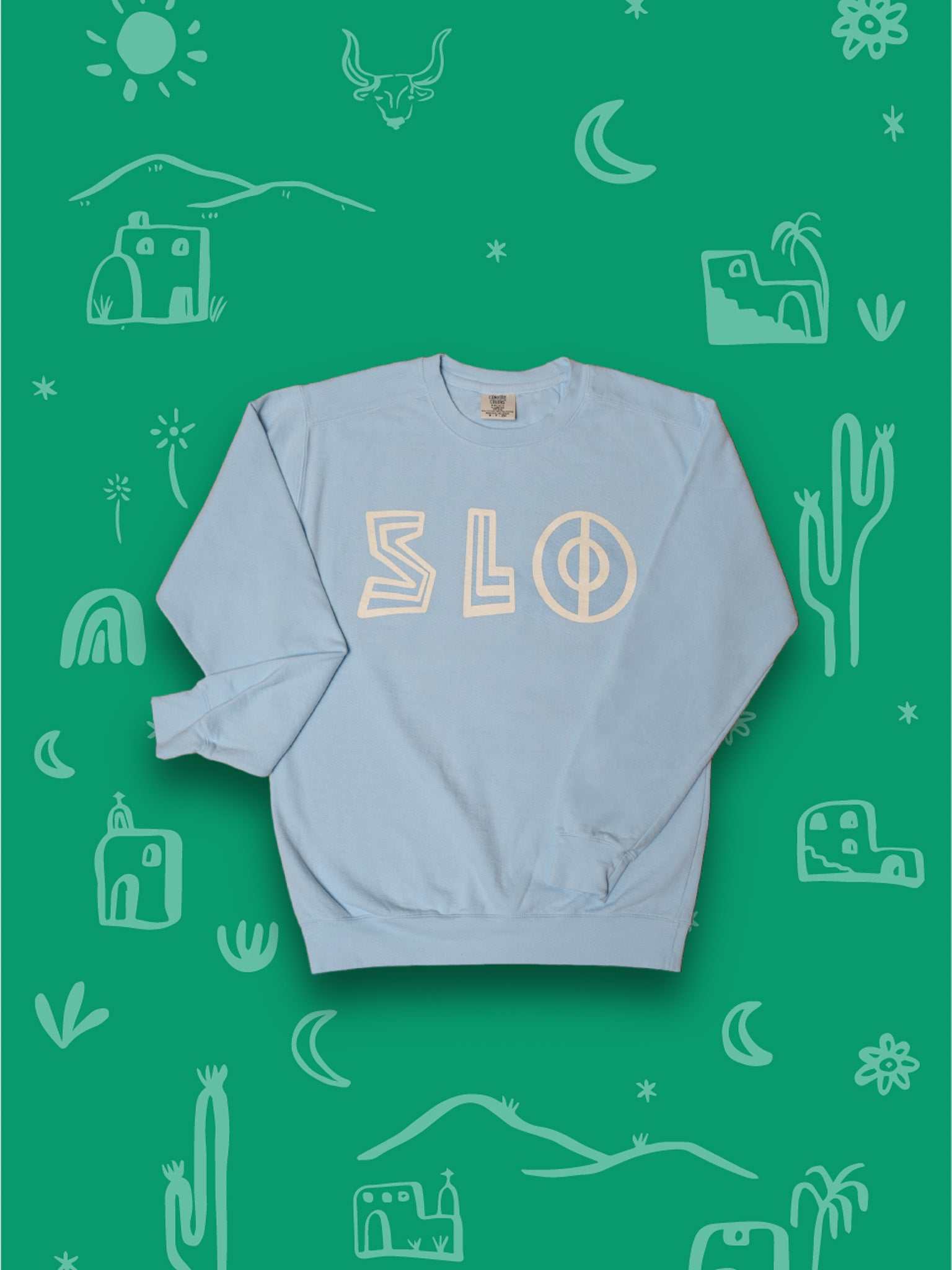 SLO BABY BLUE SWEATSHIRT