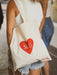 SLO HEART TOTE BAG