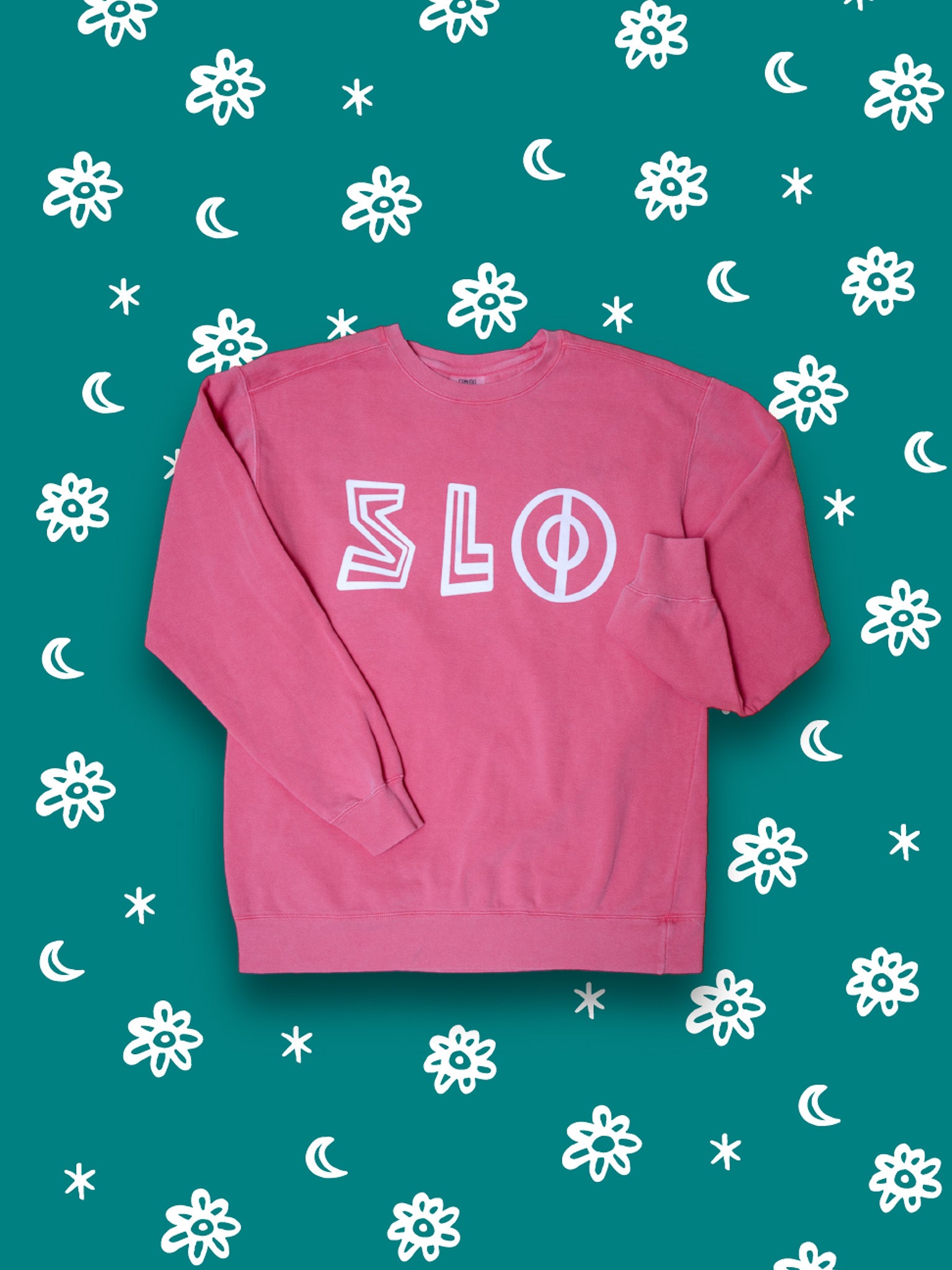 SLO PINK SWEATSHIRT