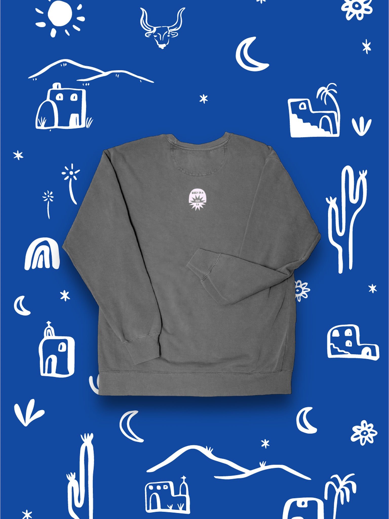 SLO SLATE SWEATSHIRT BACK