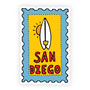 SAN DIEGO STAMP STICKER