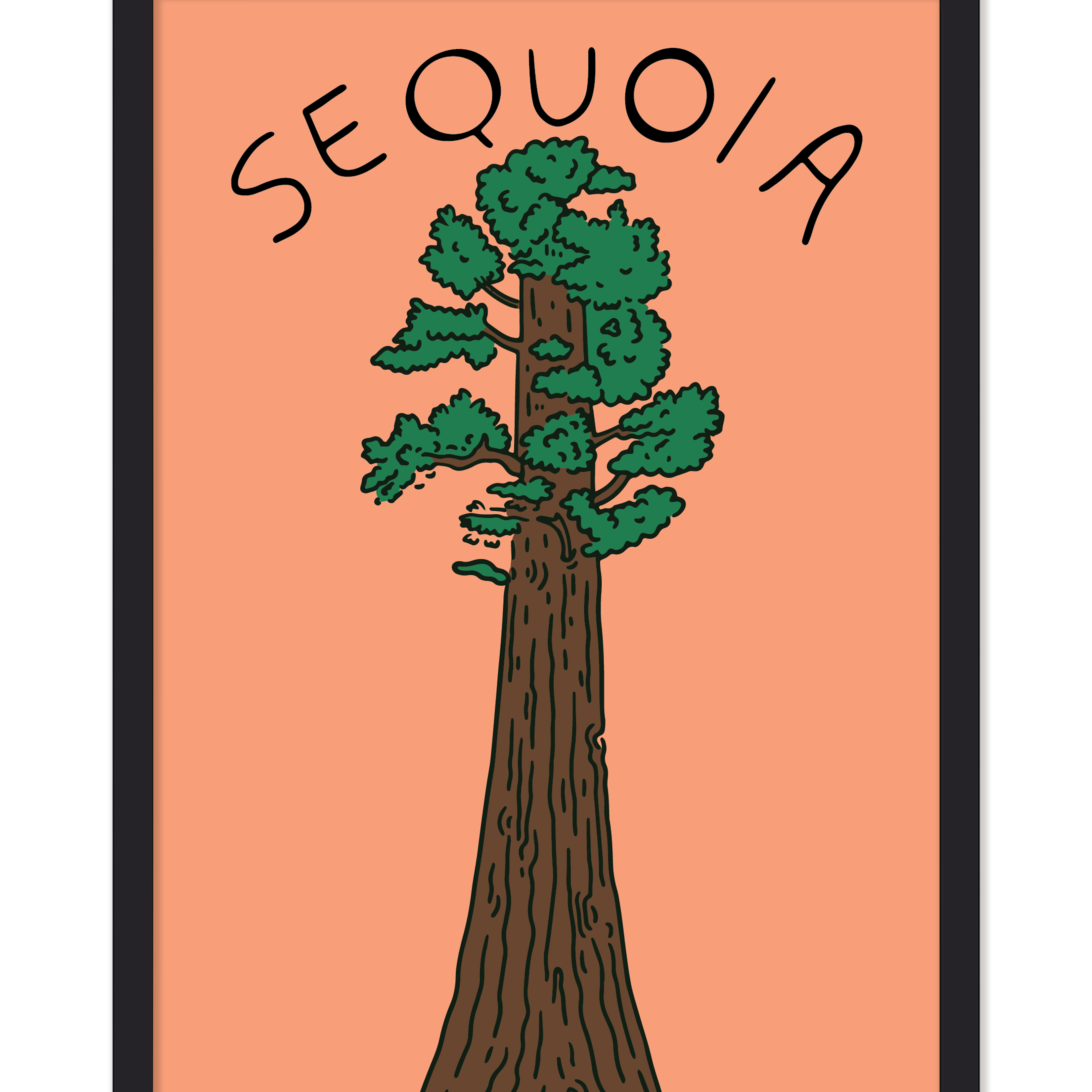 SUNSET IN THE SEQUOIAS PRINT