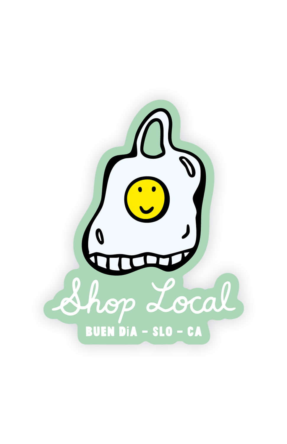 SHOP LOCAL STICKER