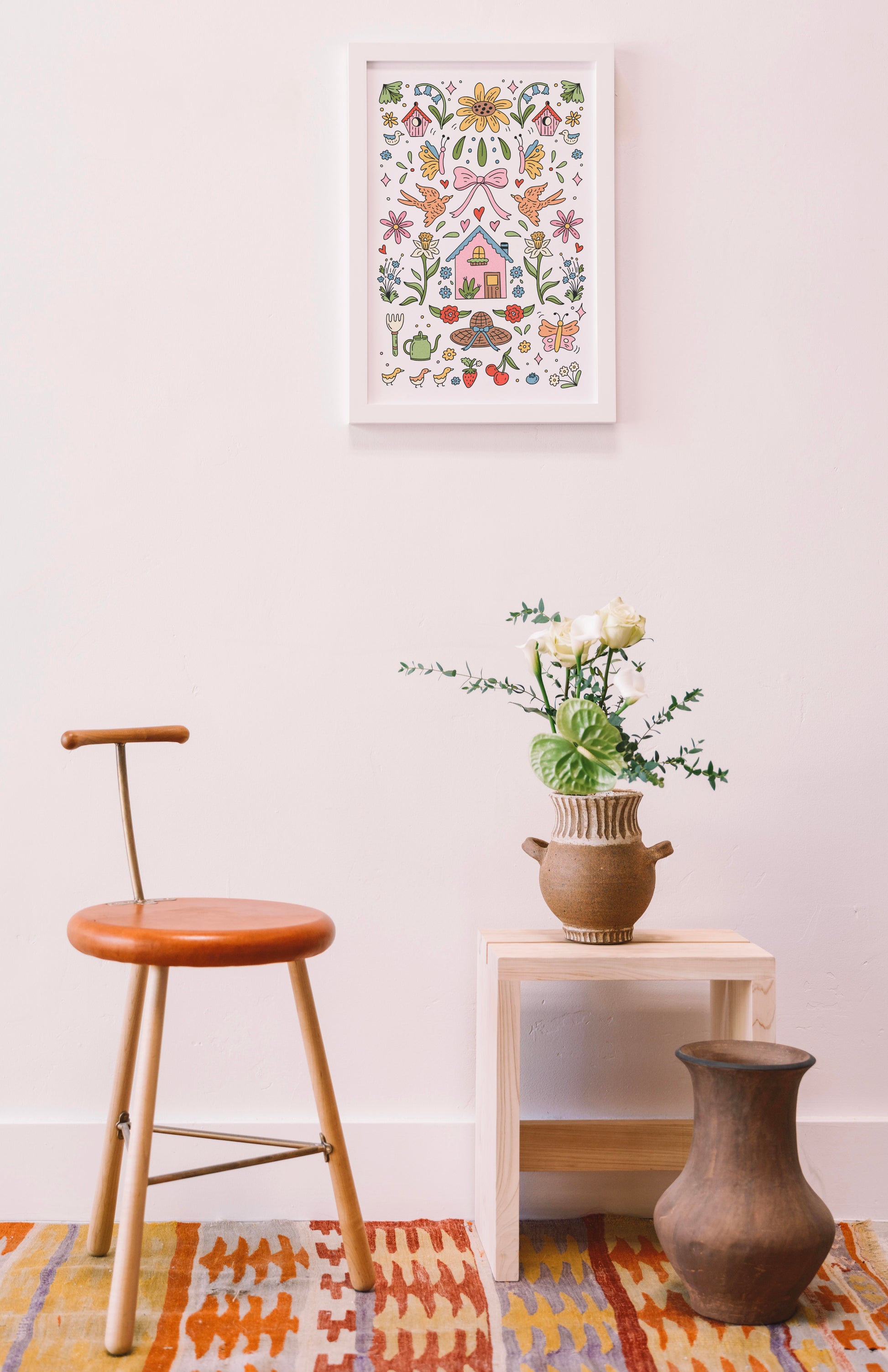 SPRING THINGS COLLAGE PRINT