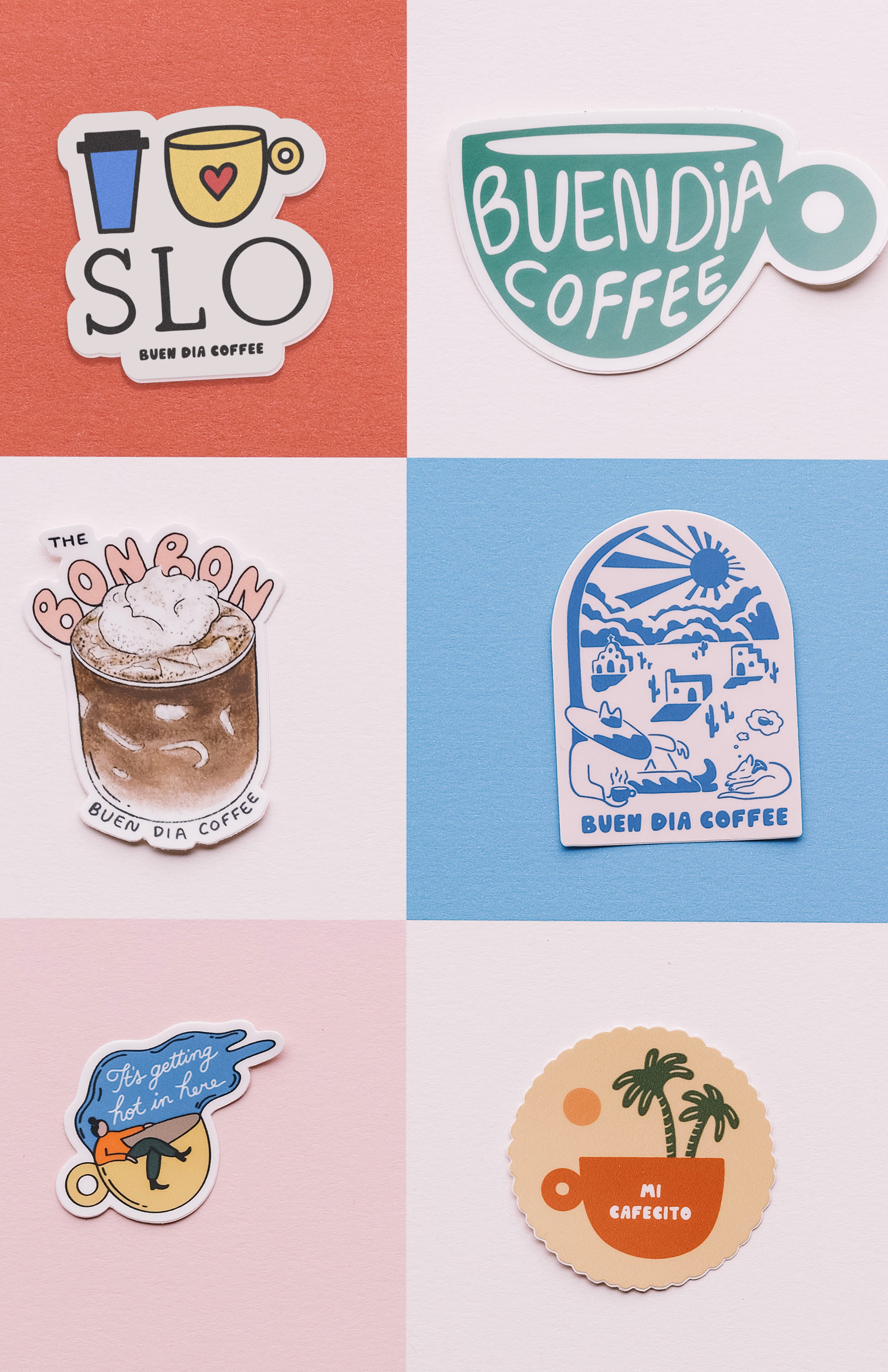I HEART SLO STICKER