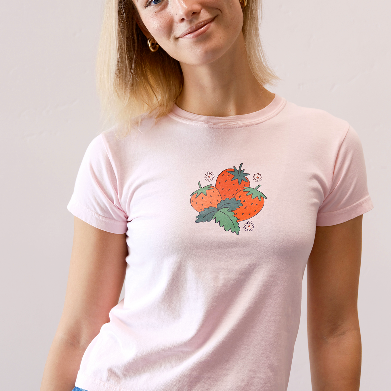 STRAWBERRY BABY TEE