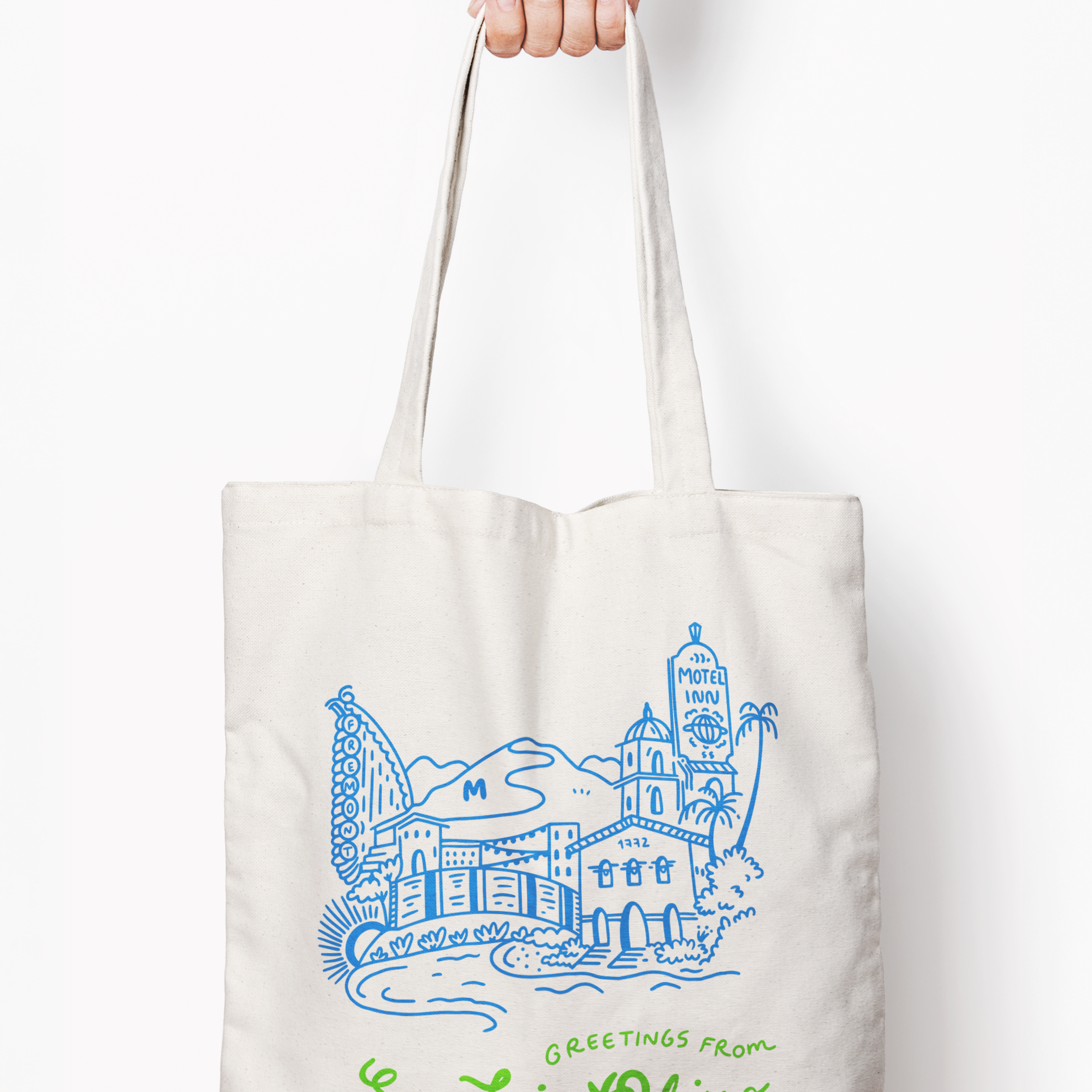 GREETINGS FROM SLO TOTE