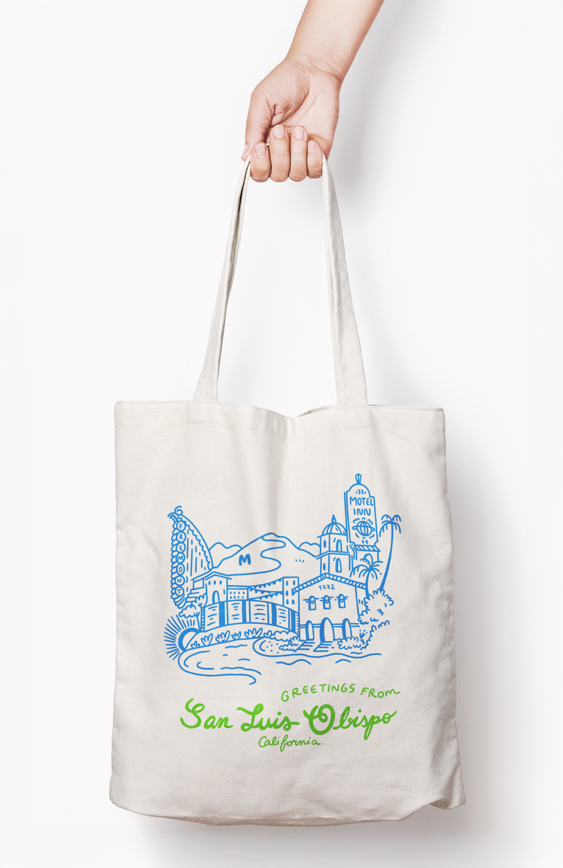 GREETINGS FROM SLO TOTE