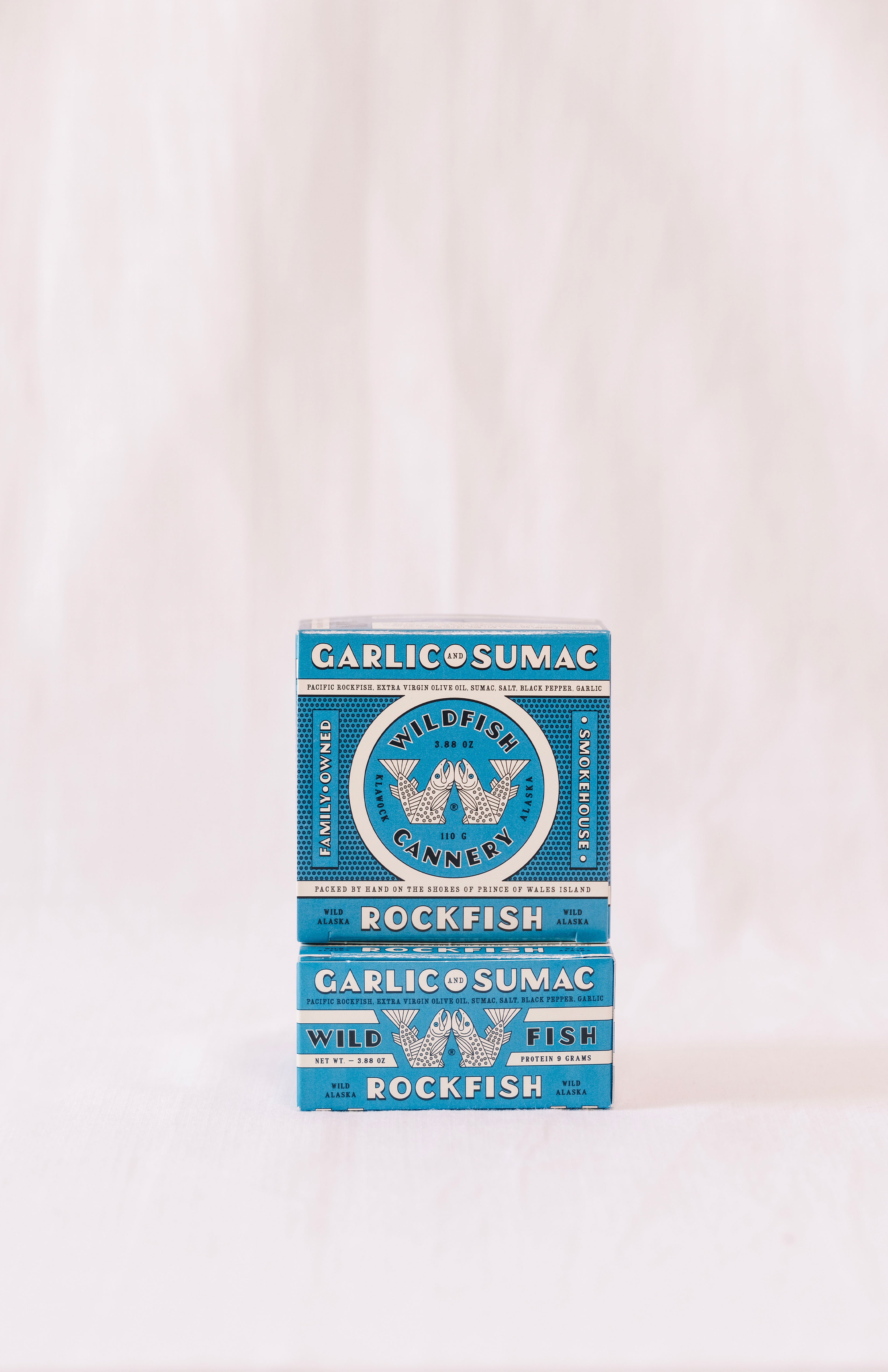 WILDFISH CANNERY ROCKFISH W/GARLIC AND SUMAC TINNED FISH