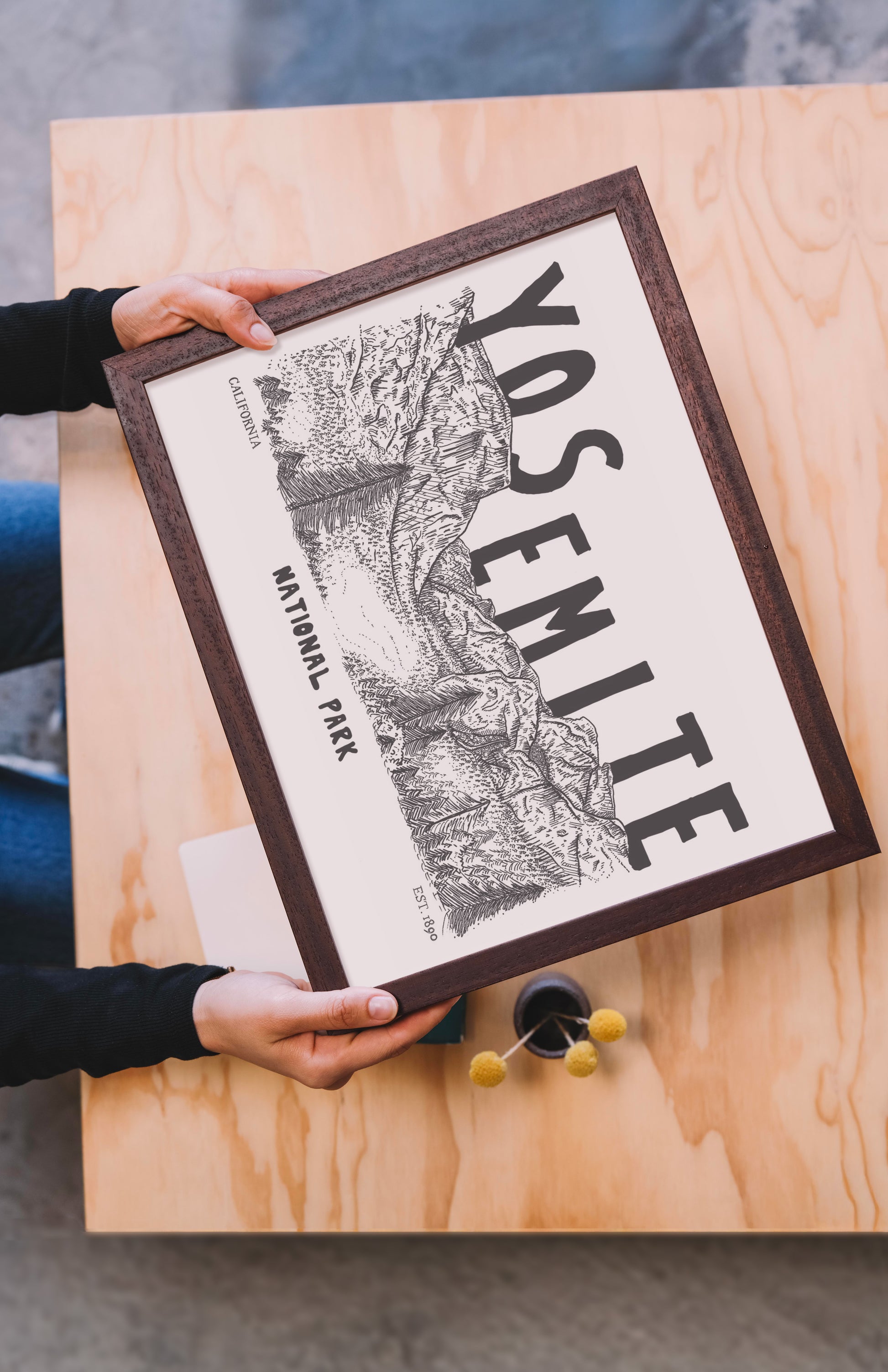 YOSEMITE PRINT