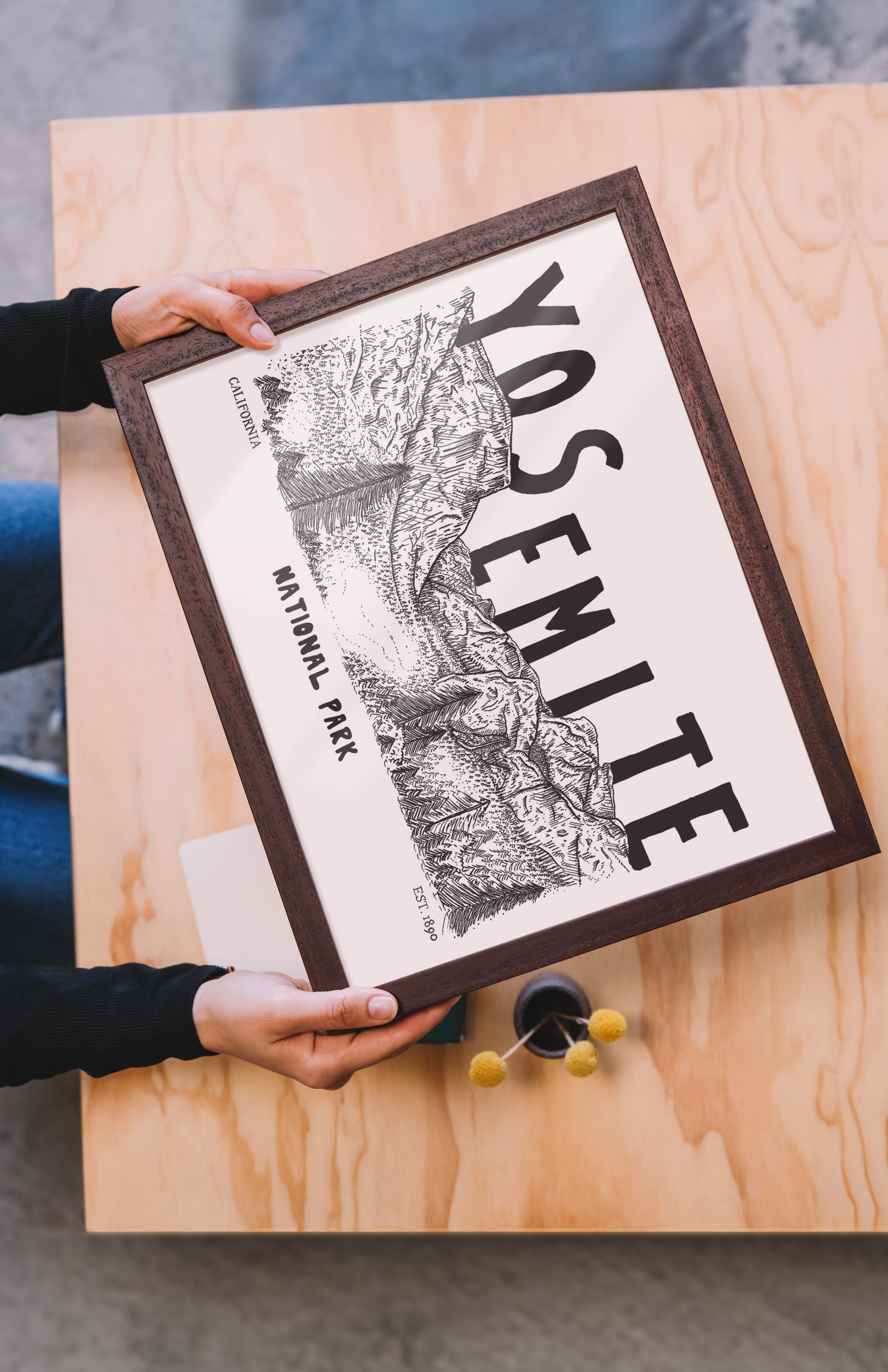 YOSEMITE PRINT