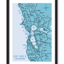BAY AREA MAP PRINT