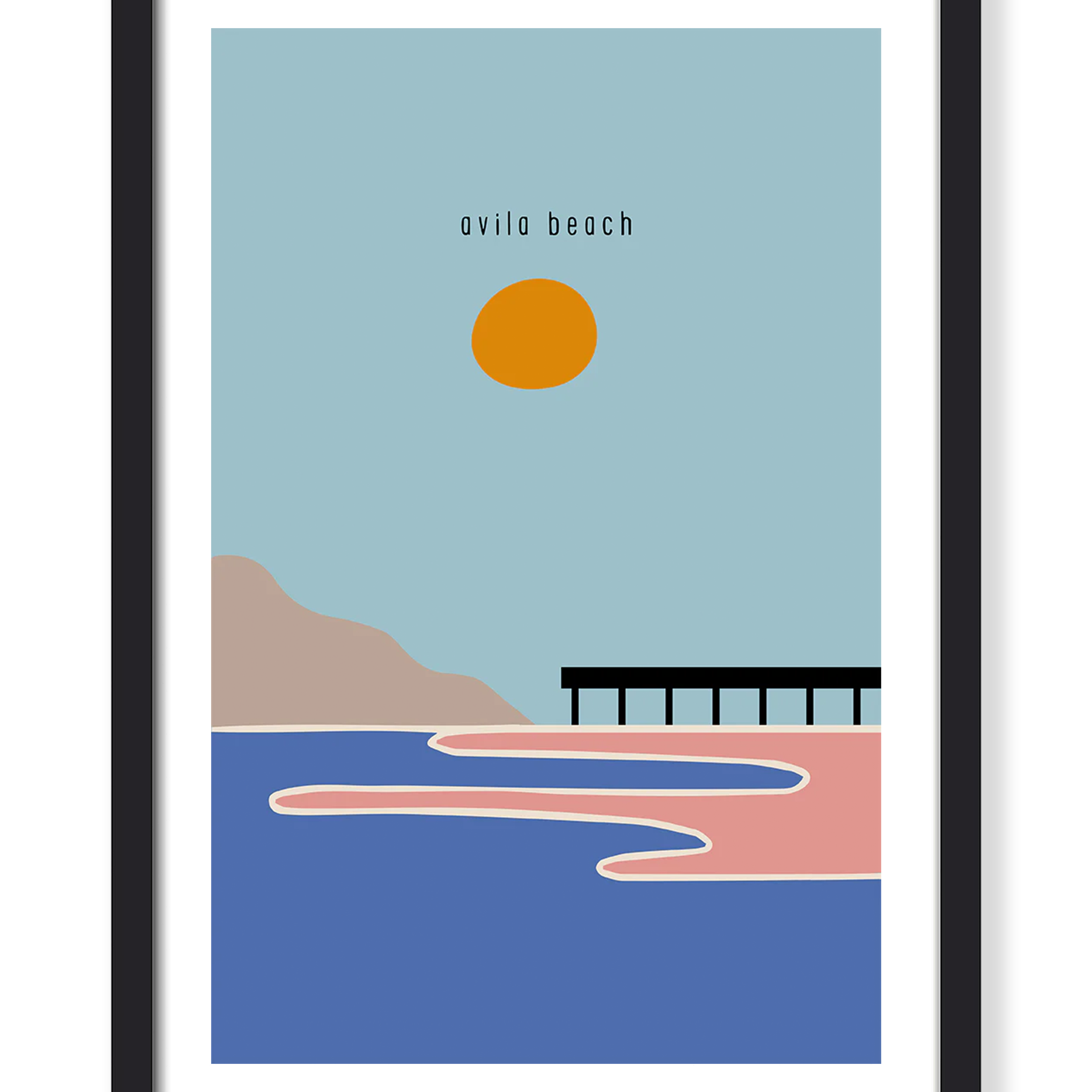 AVILA BEACH PRINT