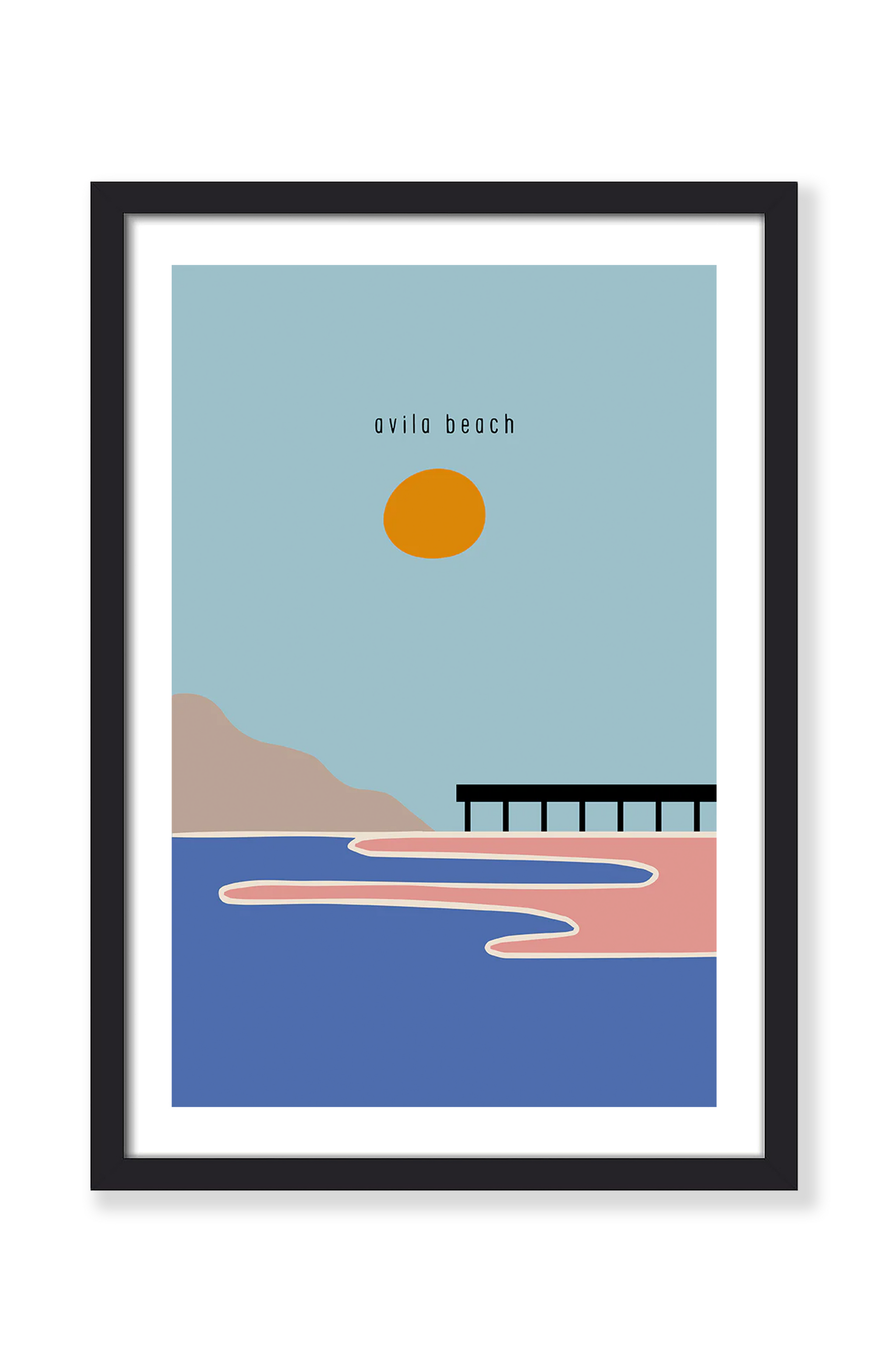 AVILA BEACH PRINT