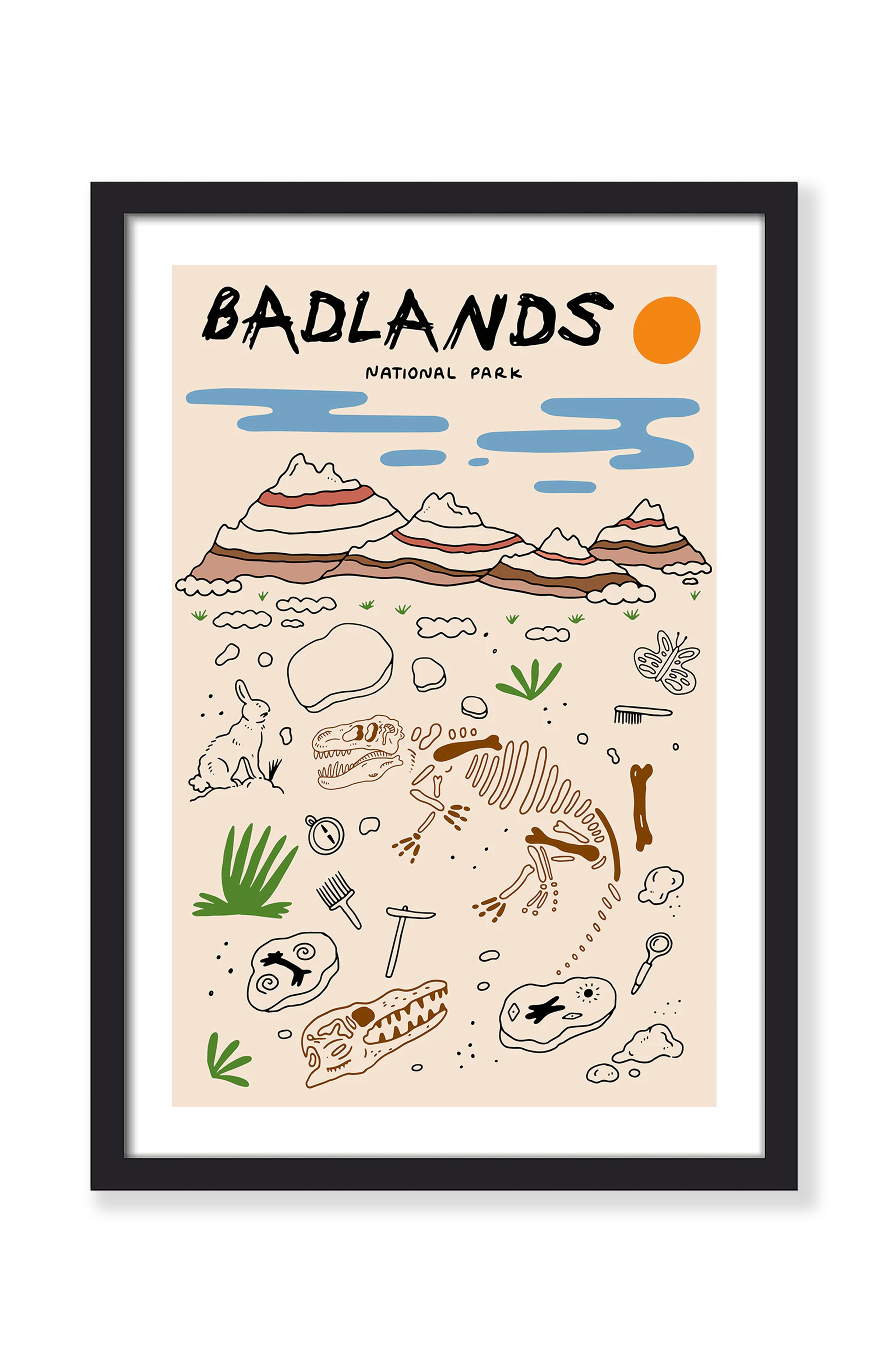 BADLANDS PRINT