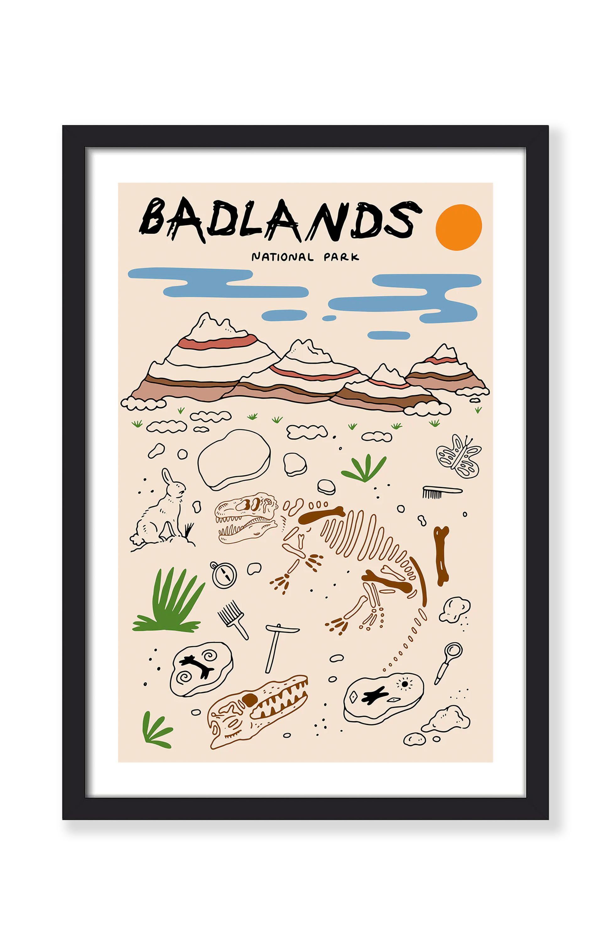 BADLANDS PRINT