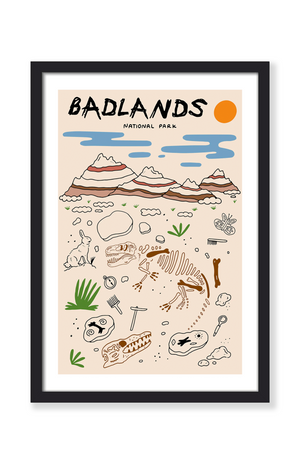 BADLANDS PRINT