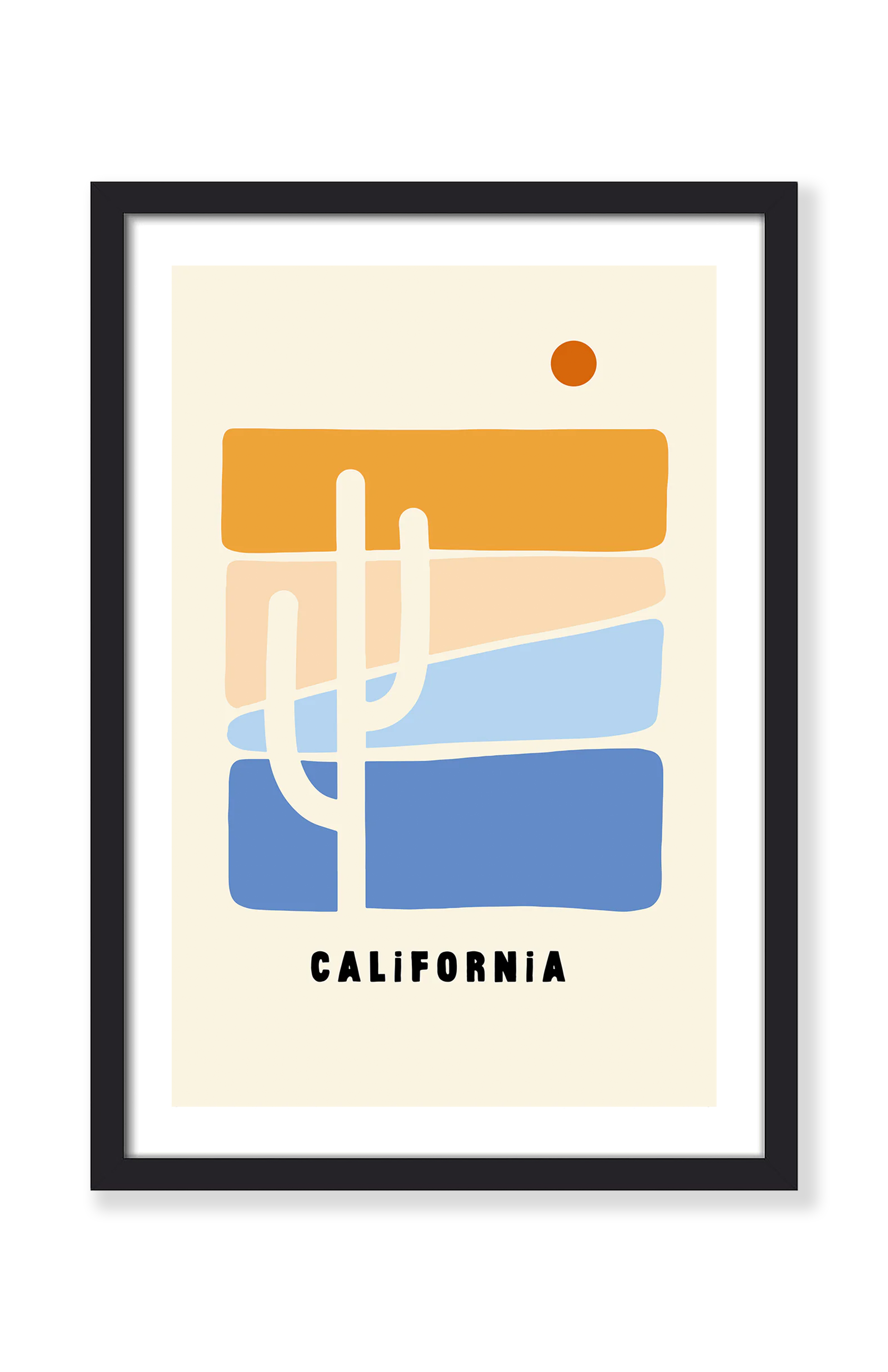 CALIFORNIA DESERT PRINT
