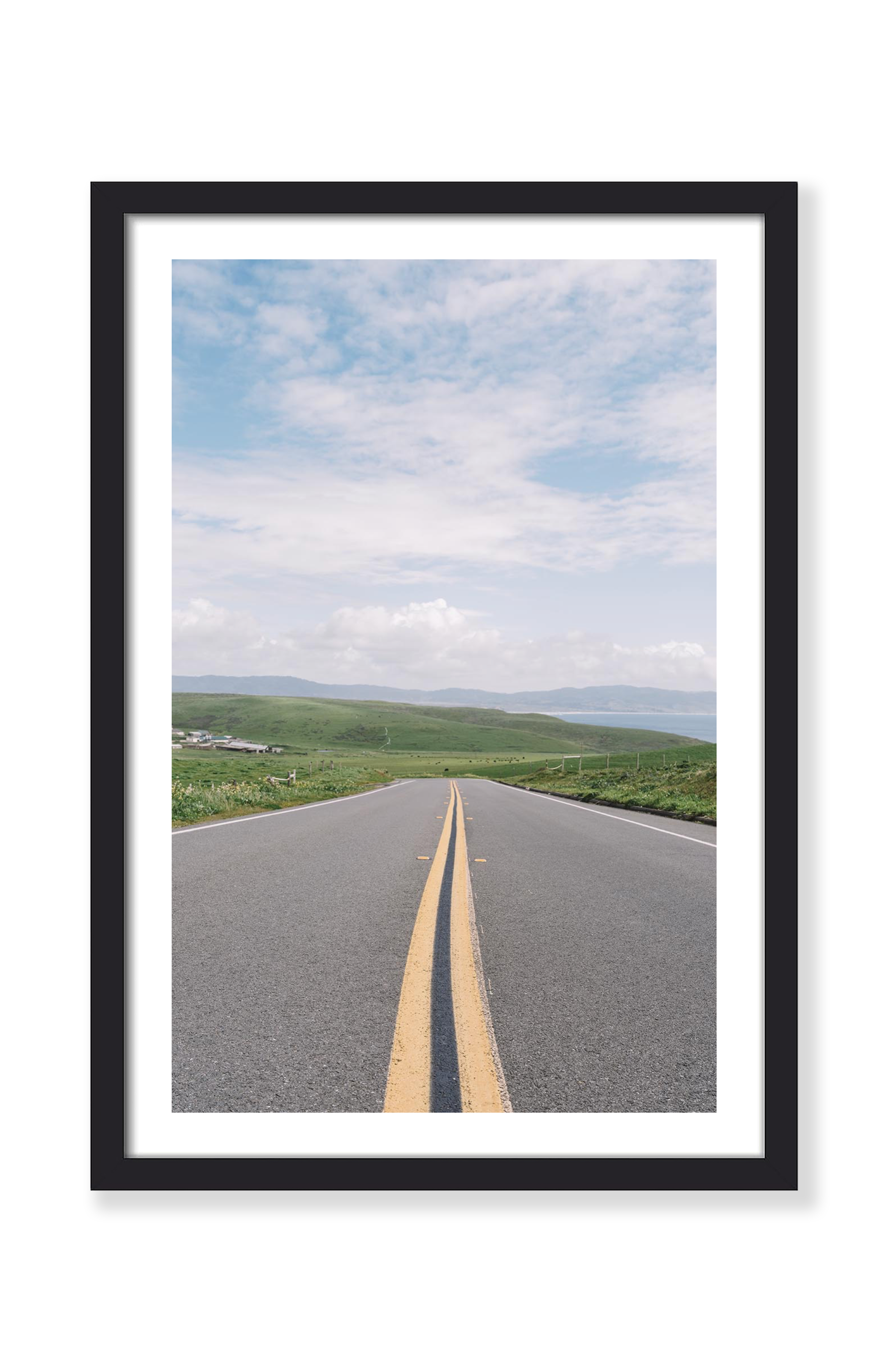COUNTRY DRIVE - POINT REYES PRINT