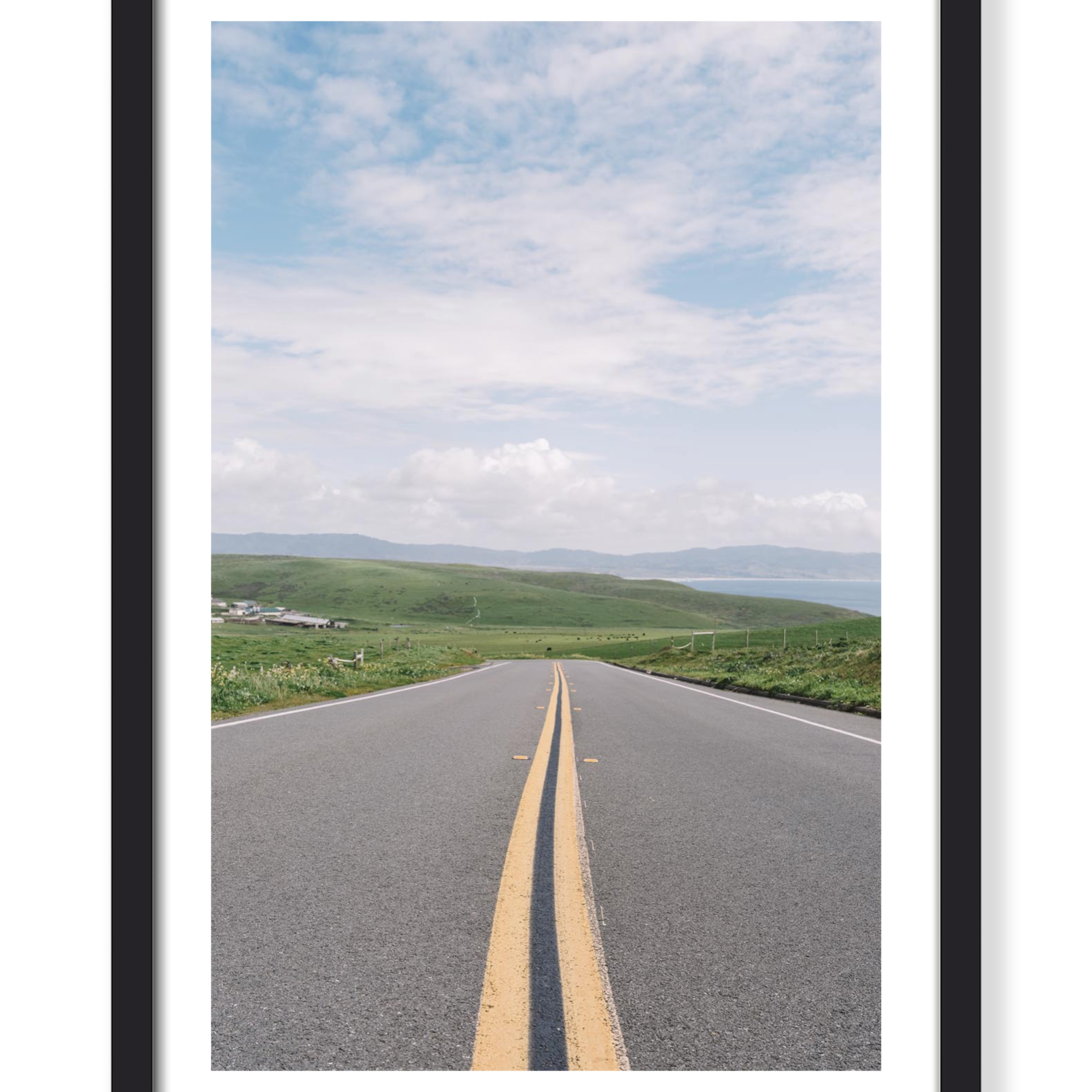COUNTRY DRIVE - POINT REYES PRINT