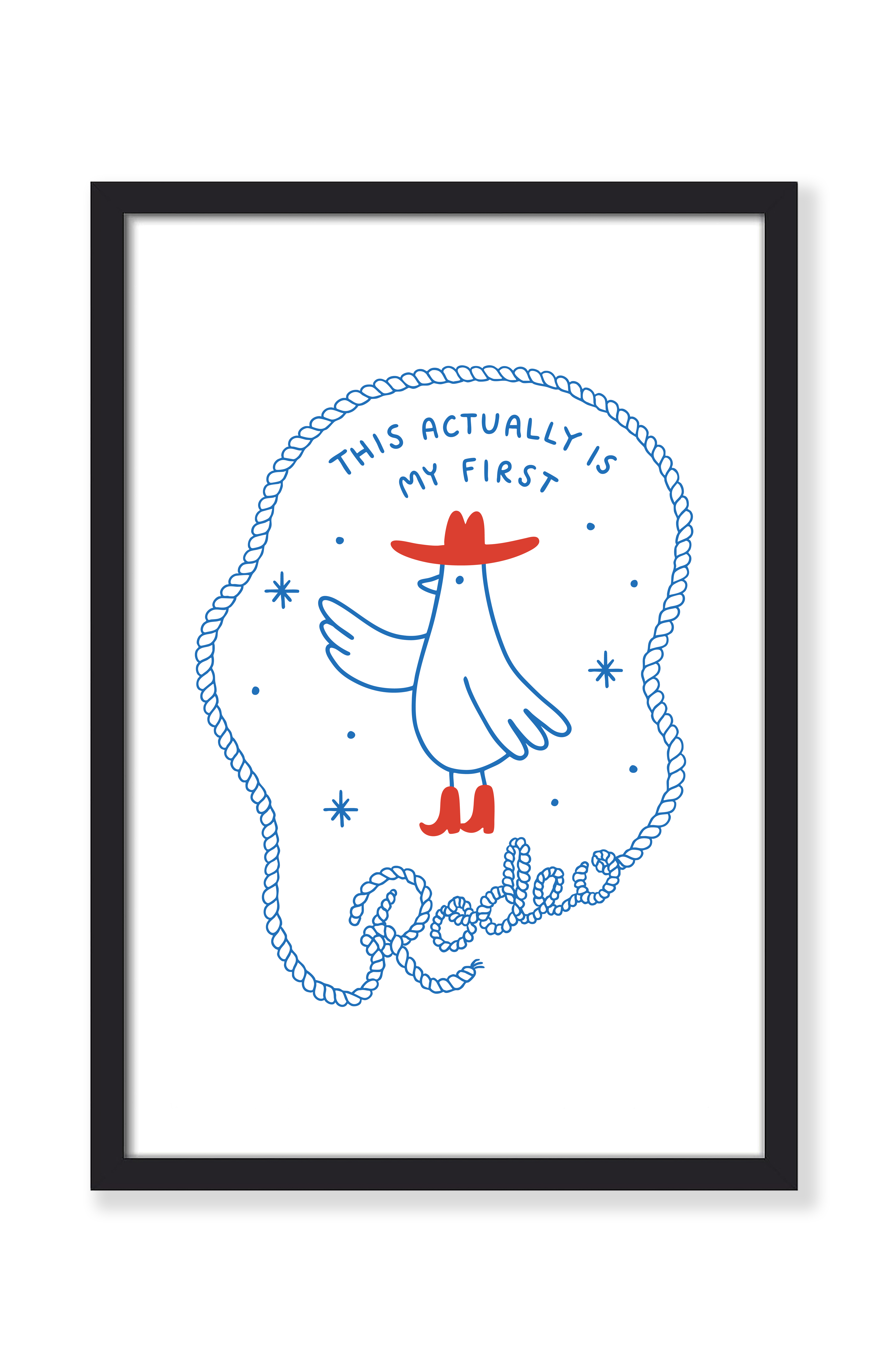 MY FIRST RODEO PRINT