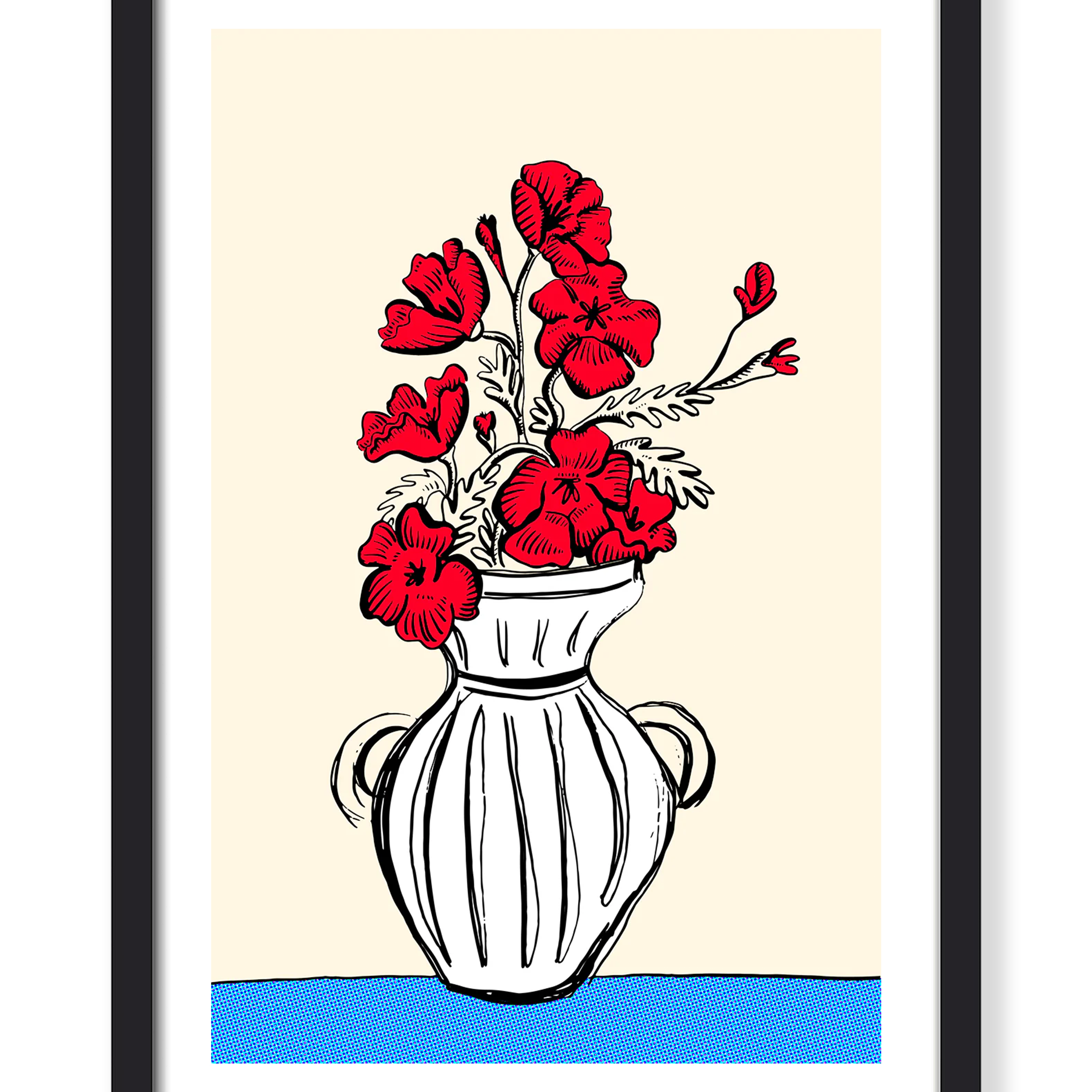FRENCH POPPIES PRINT
