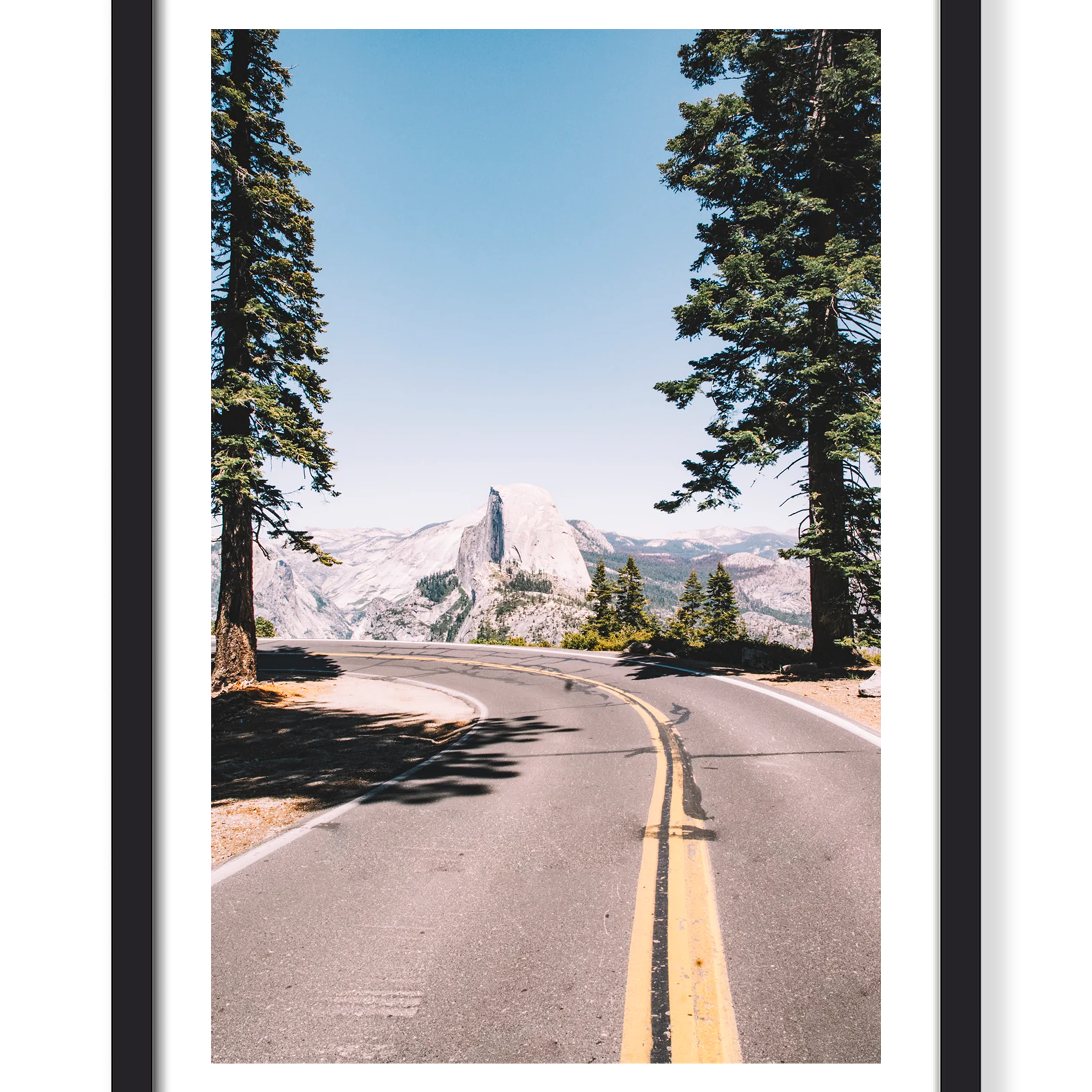 GLACIER POINT ROAD PRINT