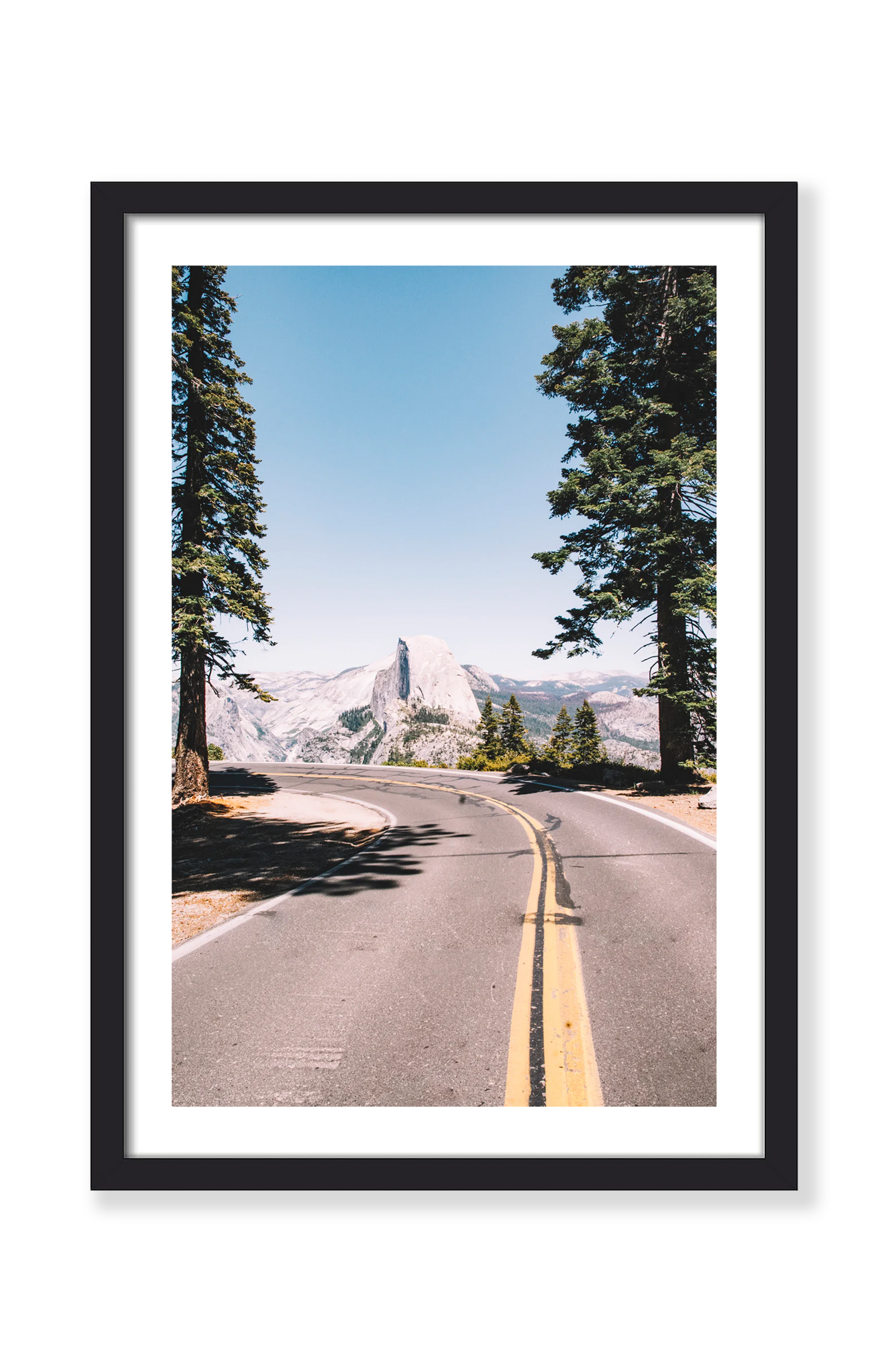 GLACIER POINT ROAD PRINT