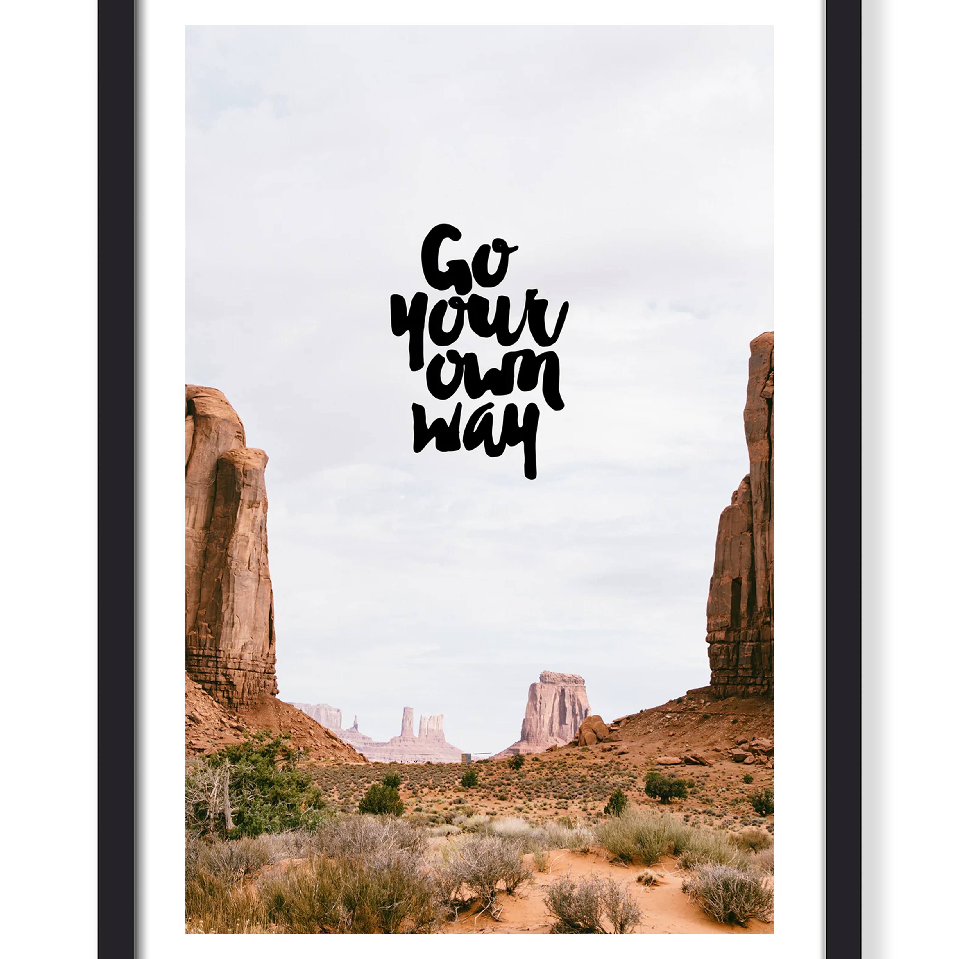 GO YOUR OWN WAY PRINT