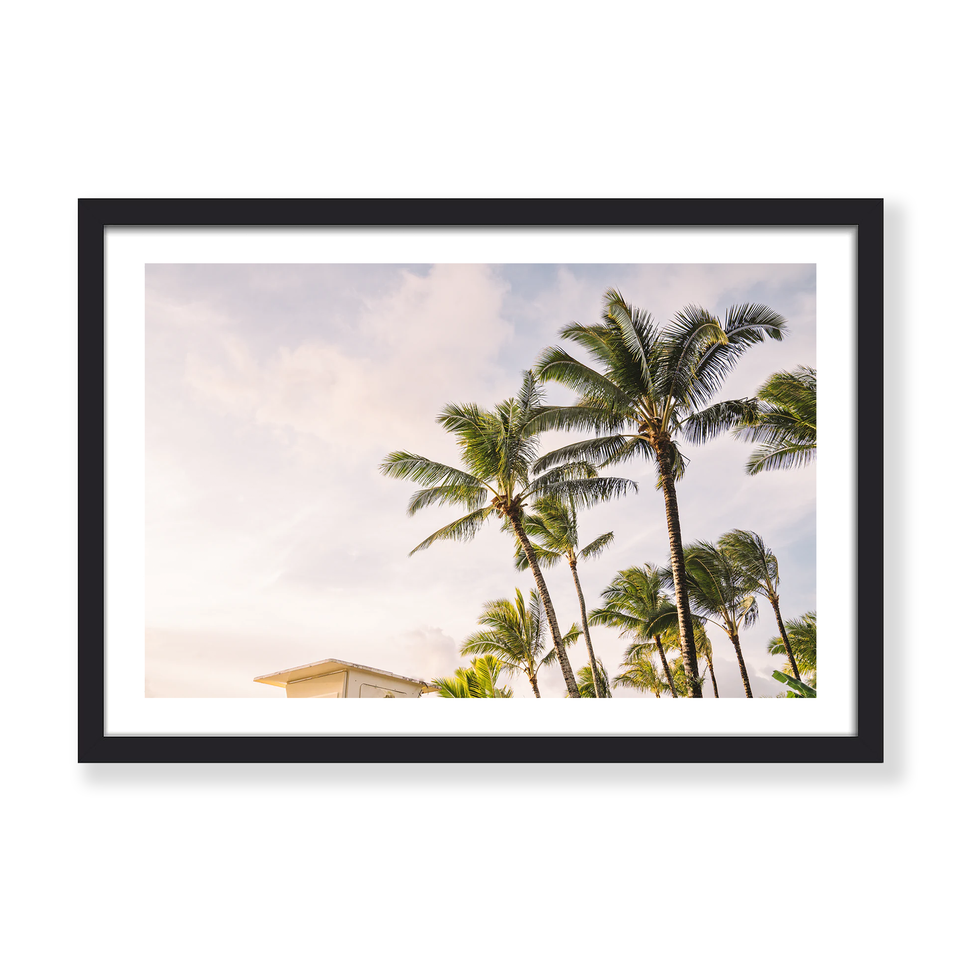 HANALEI BEACH PRINT