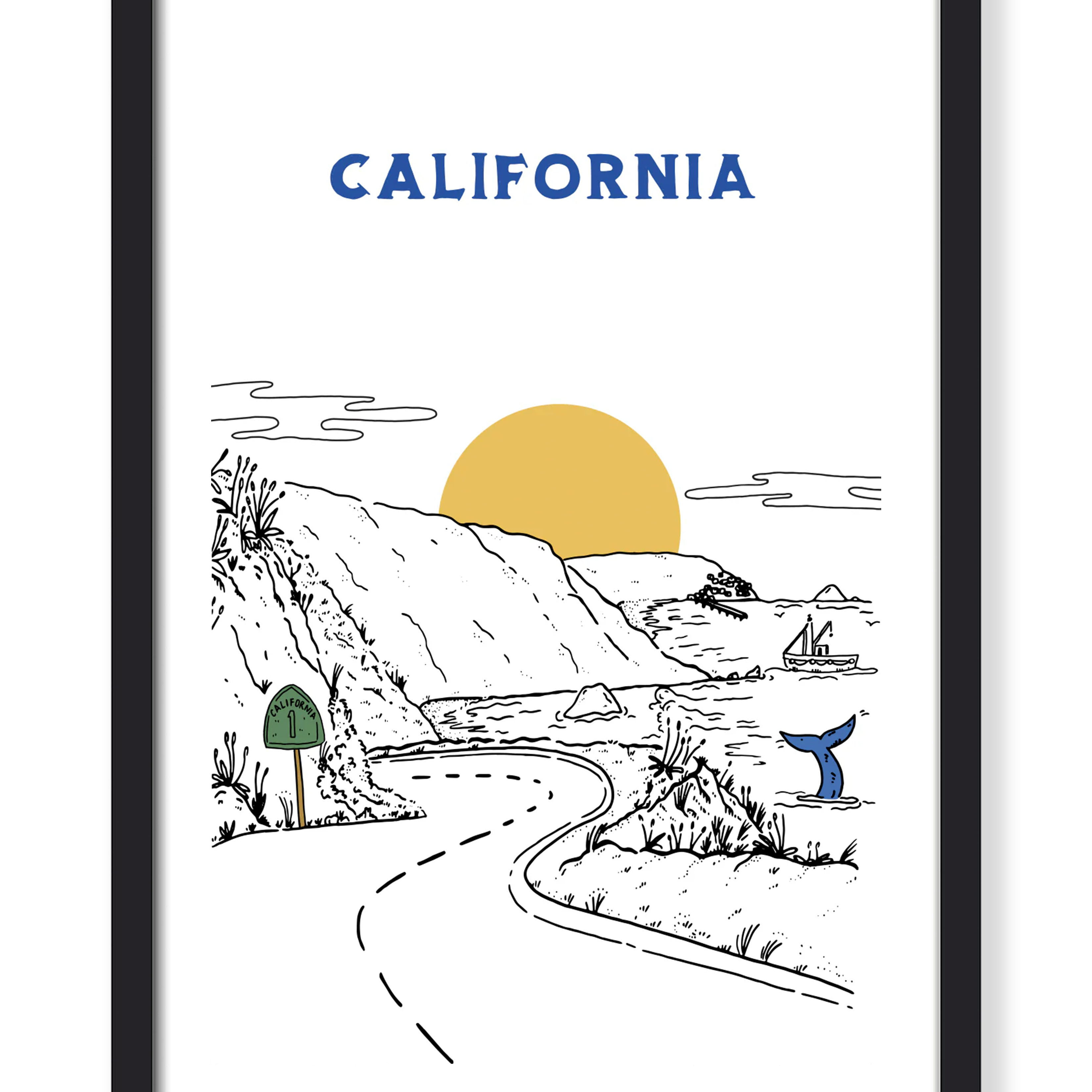 HIGHWAY 1 PRINT